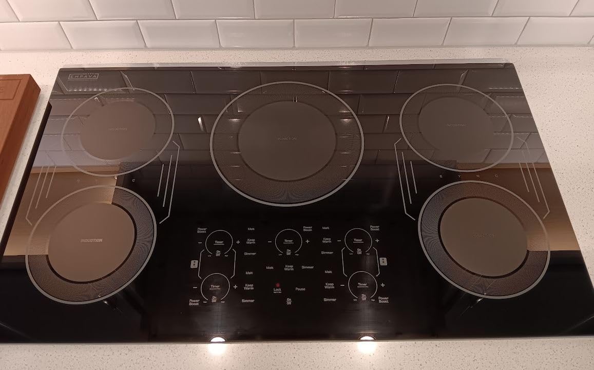 Empava Flex 30“ Induction Cooktop 4 Burner, Drop-in, Hardwired customer photo 1