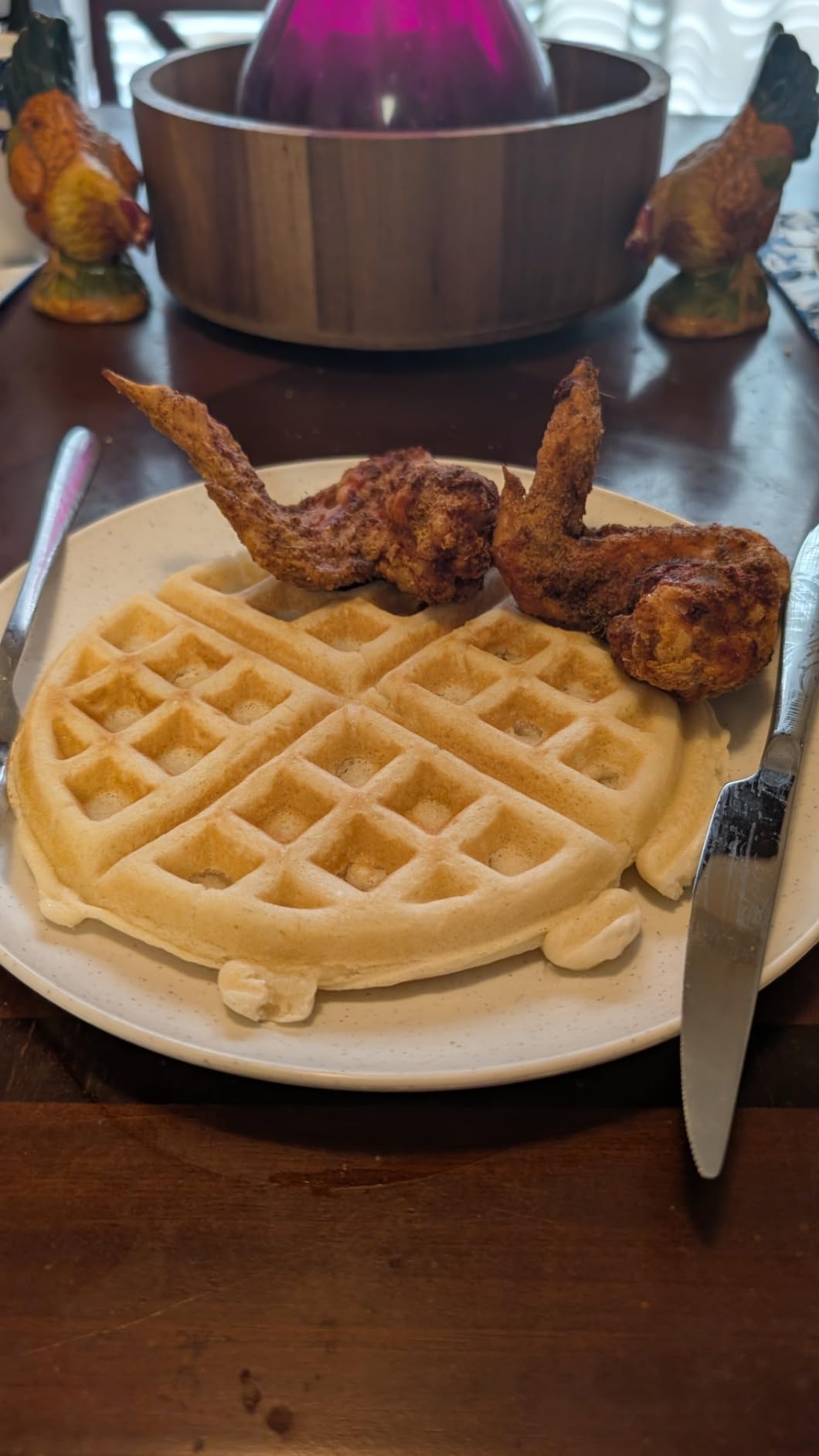 Oster Nonstick Belgian Waffle Maker, Nonstick Ceramic Waffle Iron customer photo 2
