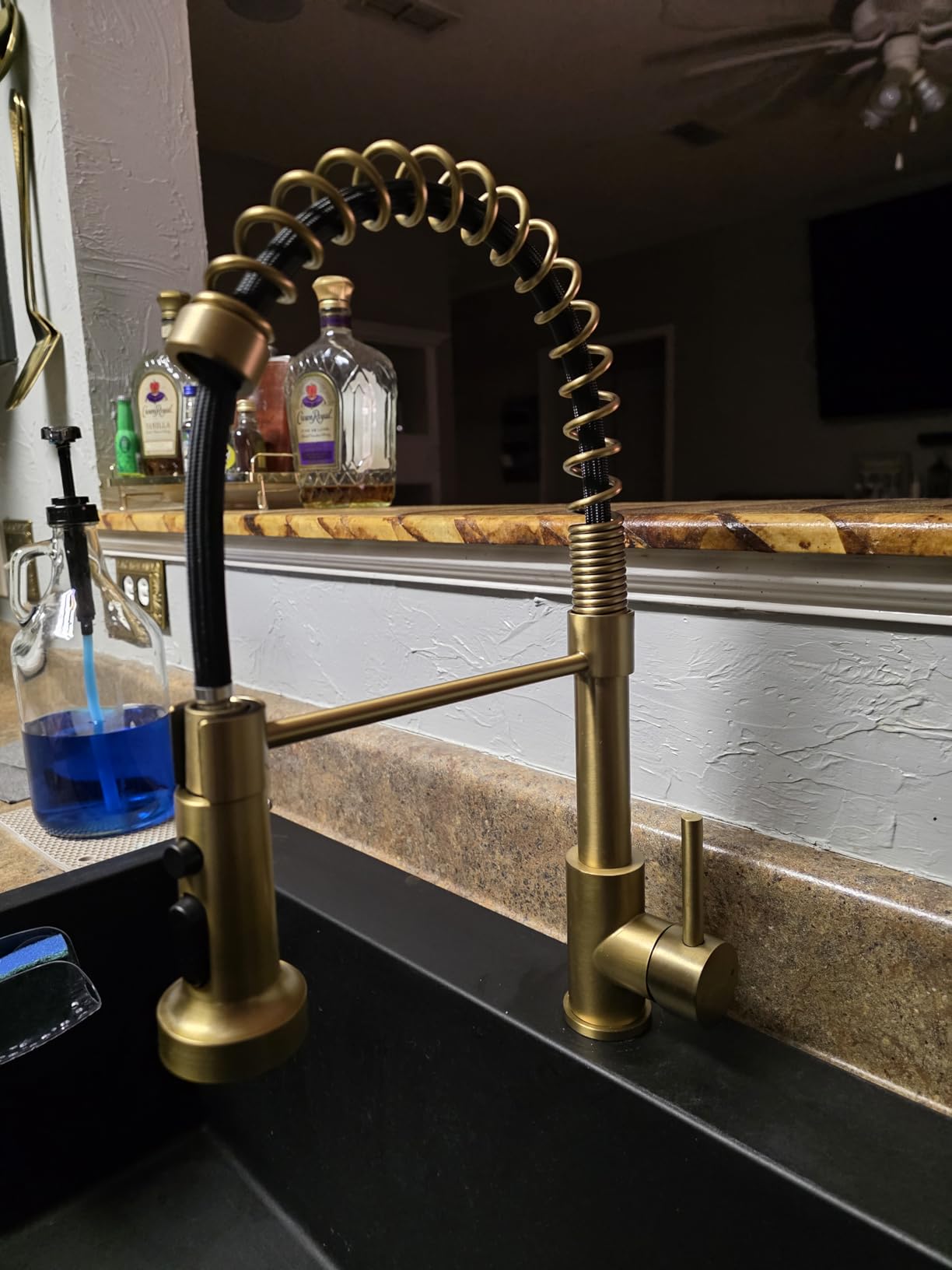 AIMADI Touchless Kitchen Faucet with Pull Down Sprayer,Brushed Nickel customer photo 2