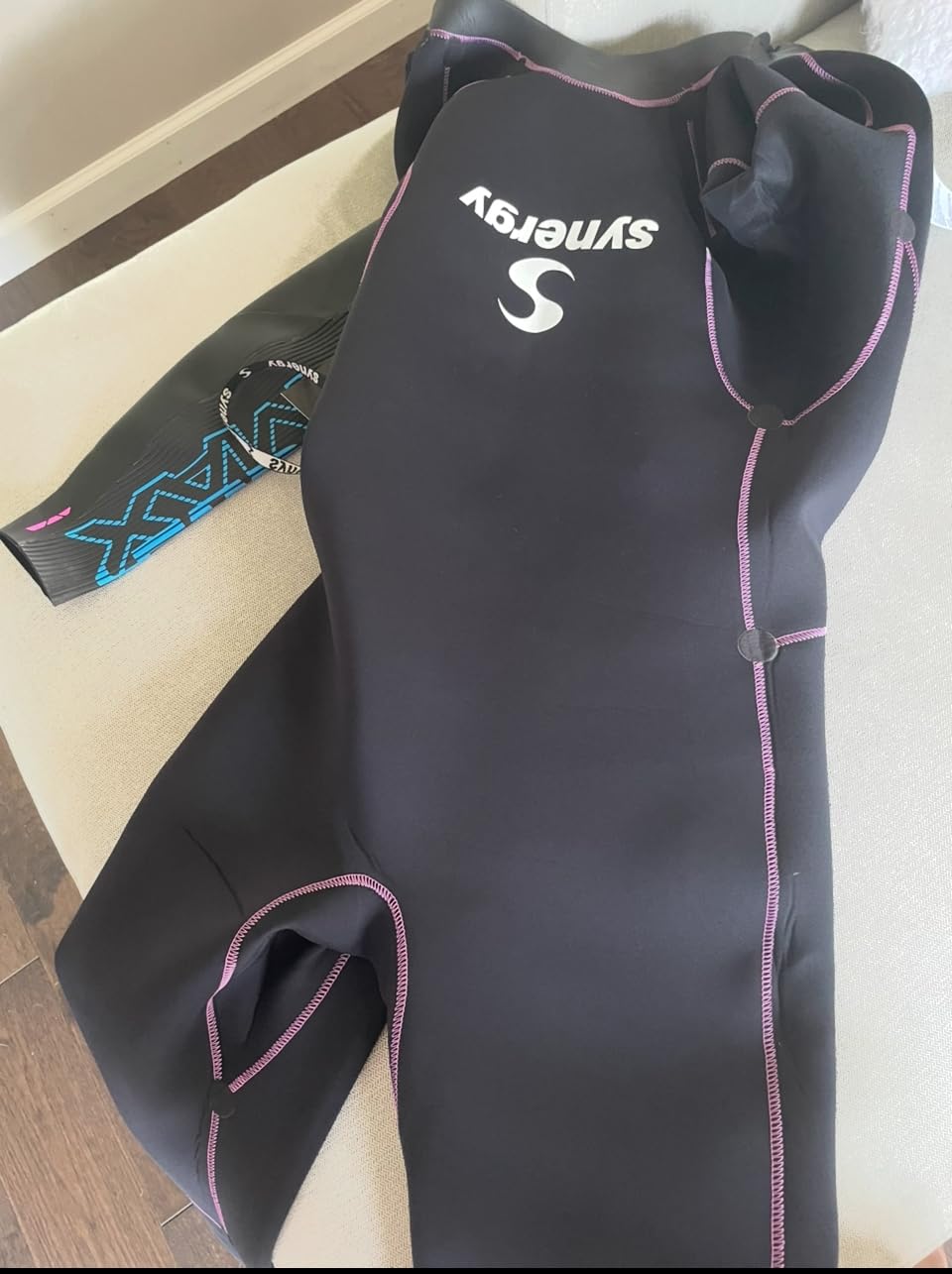 Synergy Triathlon Wetsuit - Women Volution 3/2mm Full Sleeve for Open Water Swimming customer photo 1