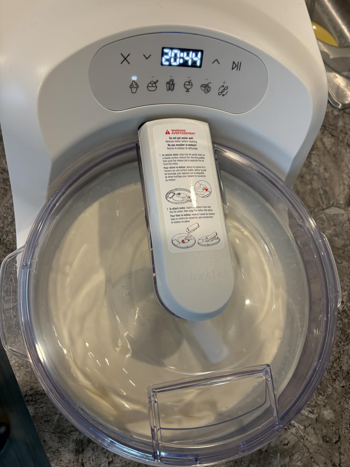 Instant Pot InstantChill Ice Cream Maker Plus Rolled, No Pre-Freezing, 2 Pt customer photo 1
