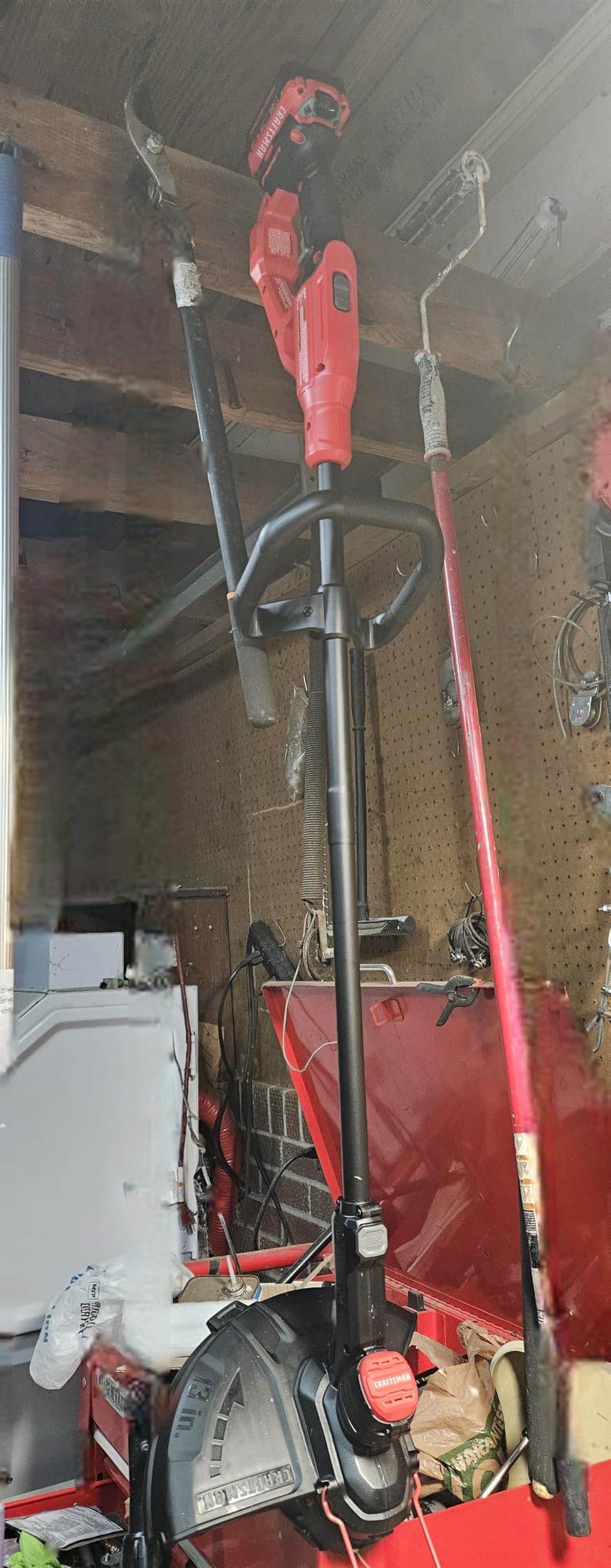CRAFTSMAN V20 String Trimmer and Lawn Edger Kit with 4Ah Battery and Charger, 13 in. Cordless Weed Wacker with Up to 63 Minutes Runtime, Lightweight (CMCST901M1) customer photo 1