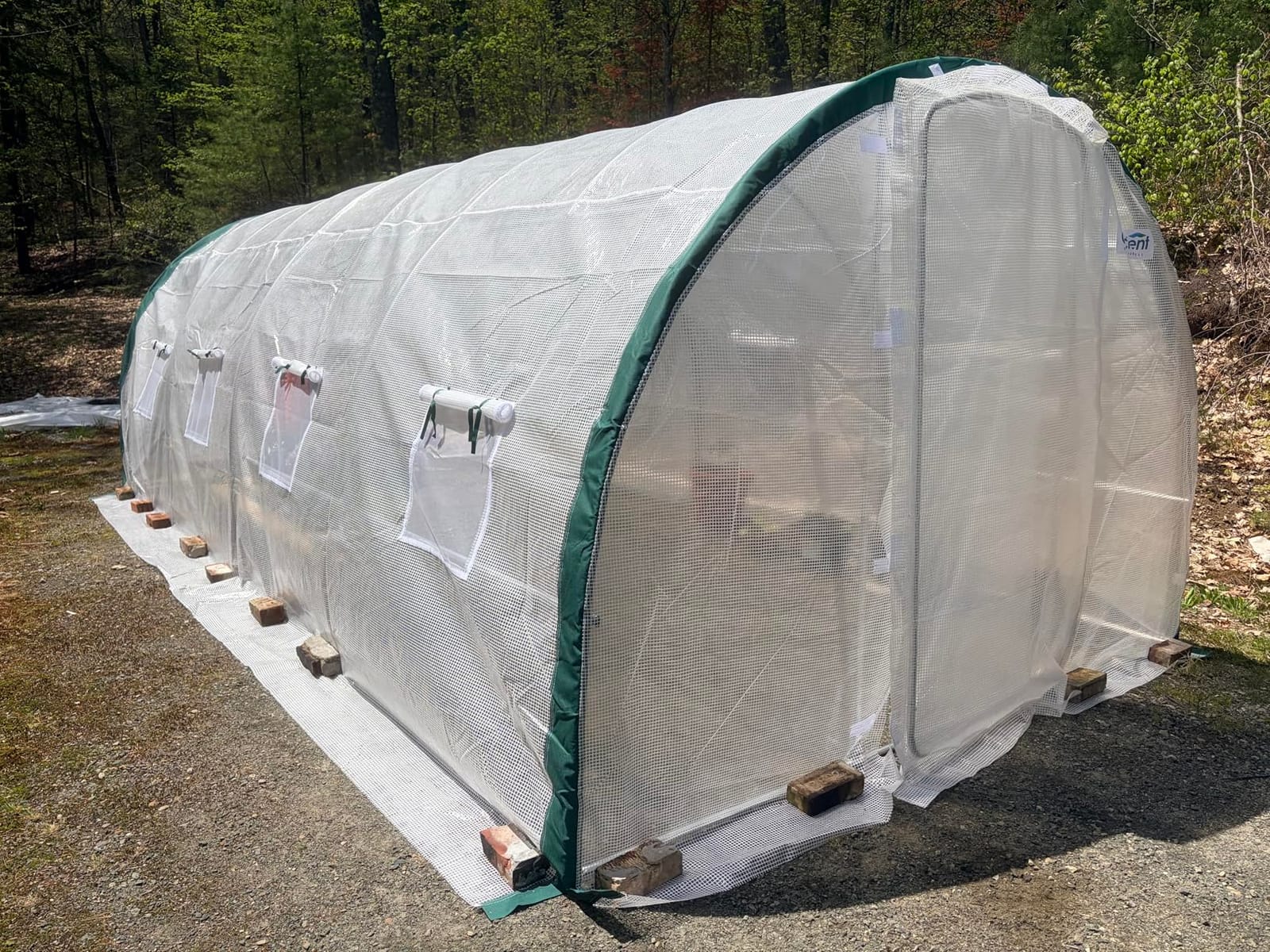 Quictent 20x10x6.6 FT Premium Greenhouse for Outdoors with 2 Door Frames customer photo 2