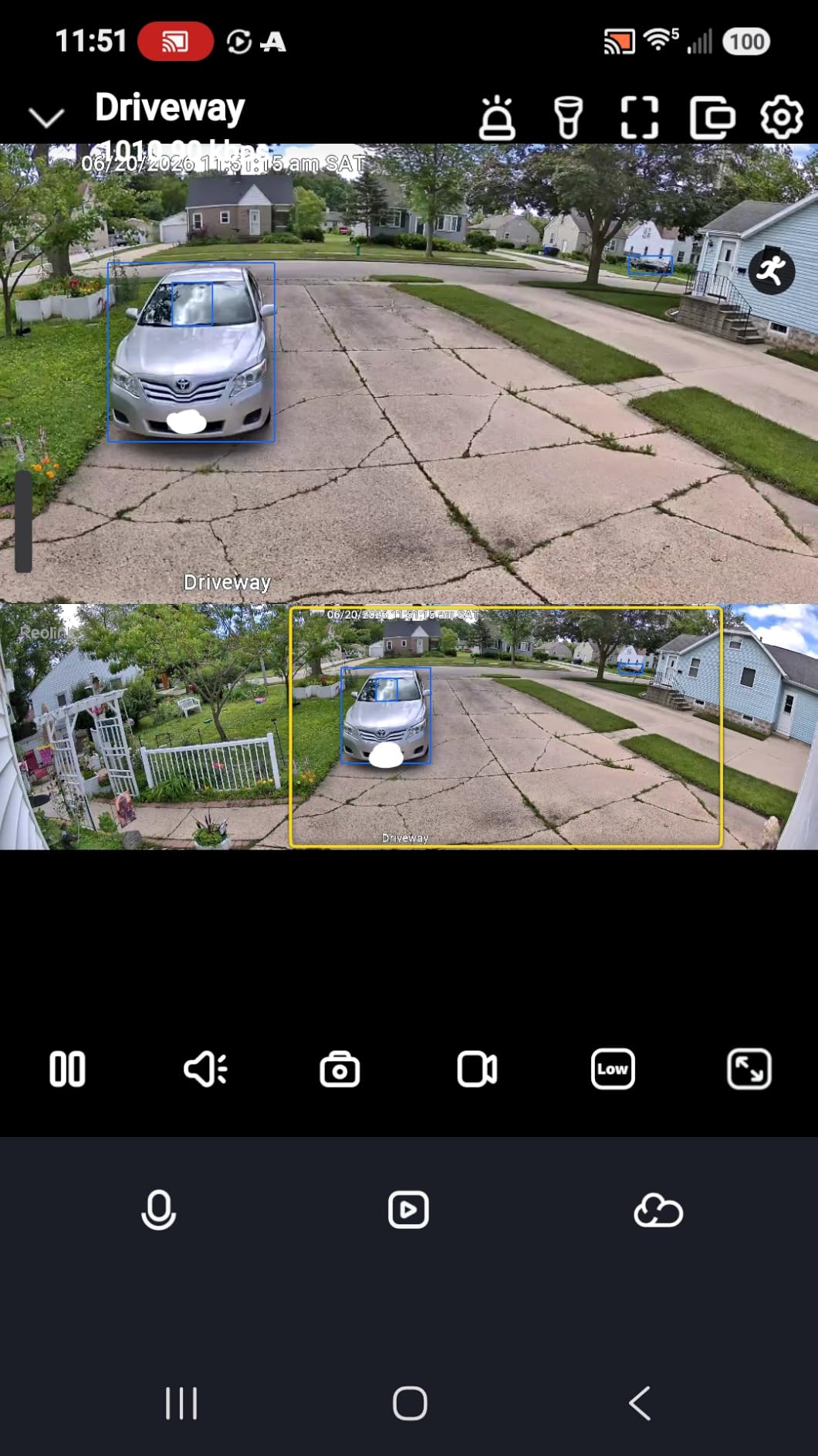 REOLINK Elite Floodlight WiFi 4K 8MP 180° Panoramic Wired Floodlight Camera customer photo 1