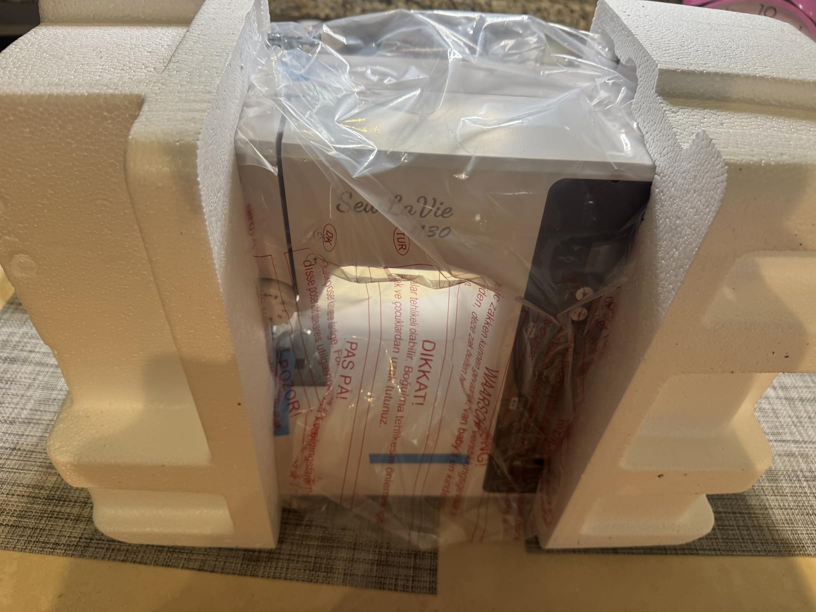 1130 Computerized Sewing and Quilting Machine with 300 Stitches | Ideal for various fabrics, clothes making & quilting. Best for home sewists. Large work surface, LCD & speed control customer photo 2