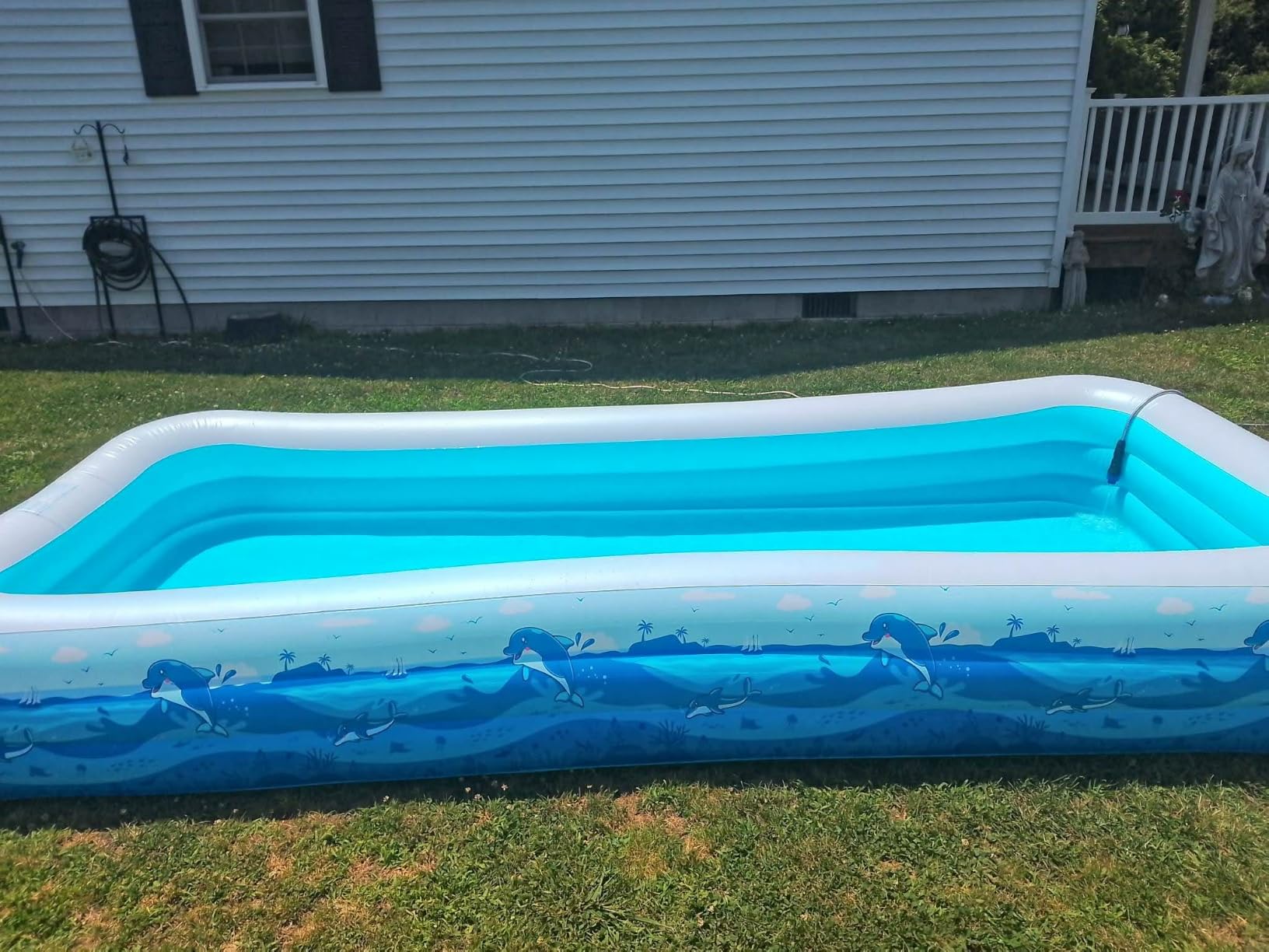 Extra Large Inflatable Pool for Adults, 180