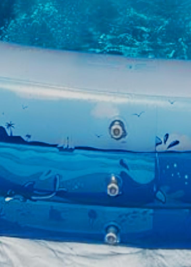 Extra Large Inflatable Pool for Adults, 180