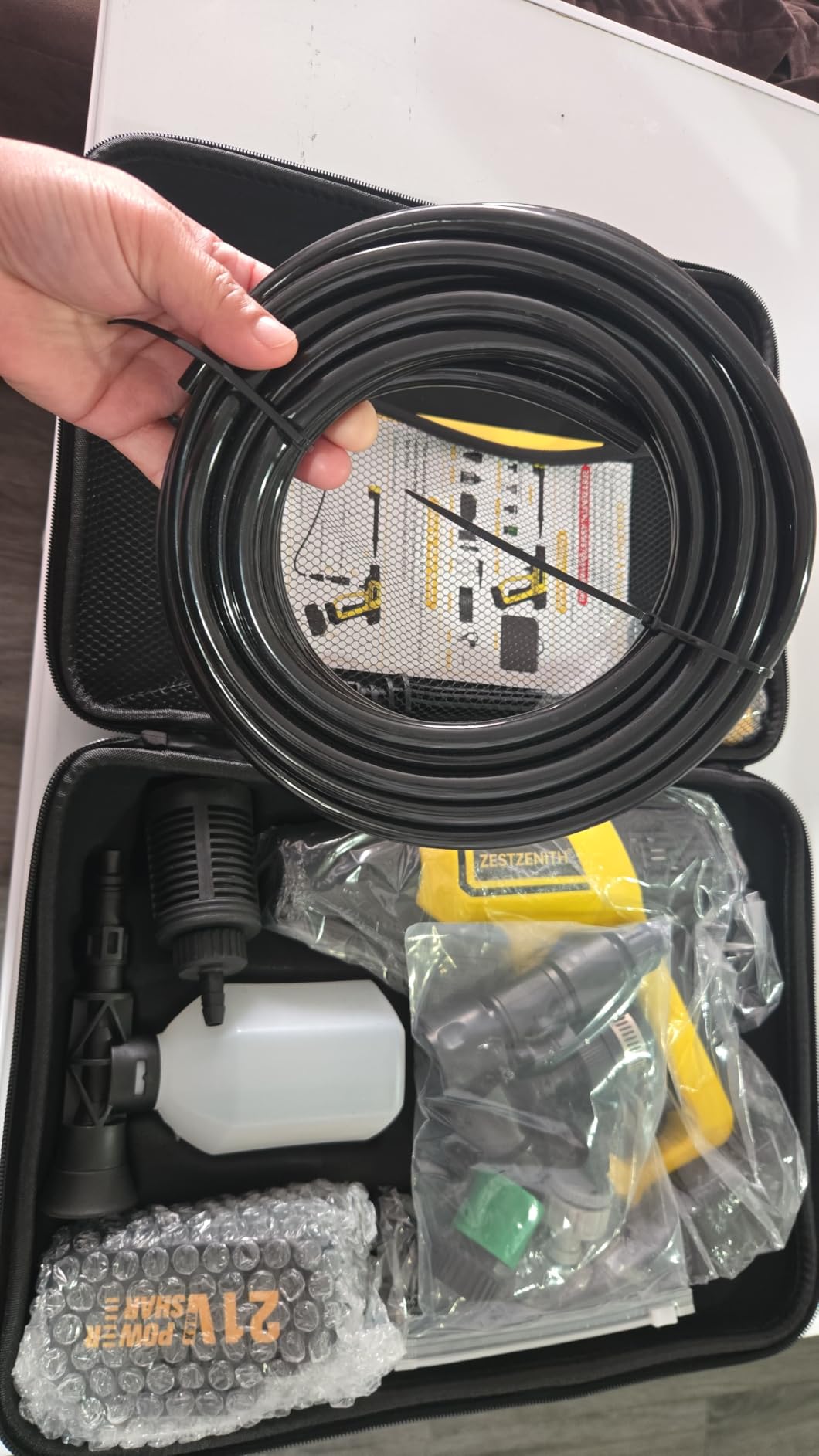 Cordless Pressure Washer Battery Powered, Handheld Cordless Power Washer customer photo 1