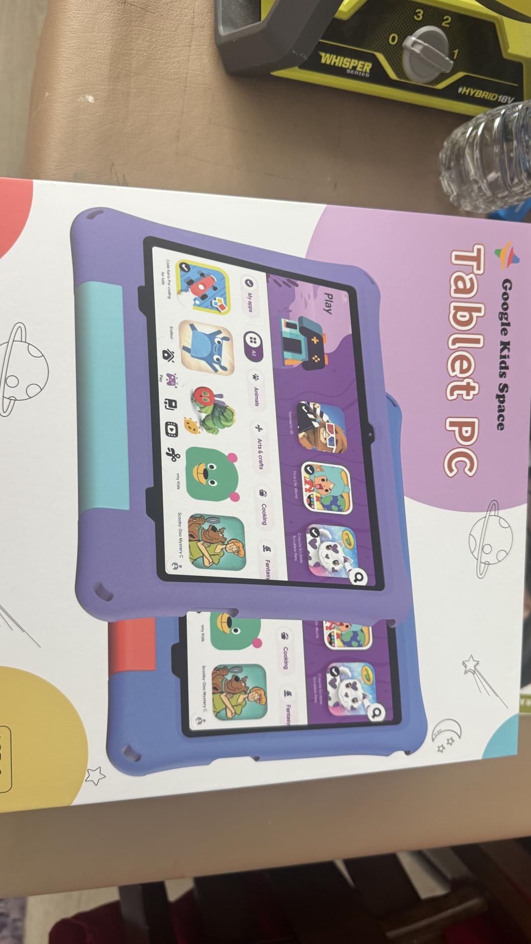 aiprotablet Kids Tablet, Android 16 Tablet for Kids 10 inch Octa-Core 2.2GHz with Case, 30GB RAM 64GB ROM, 2TB Expand, Parental Control, Dual Camera, BT, WiFi, with Keyboard Mouse Stylus, Gift (Green) customer photo 2