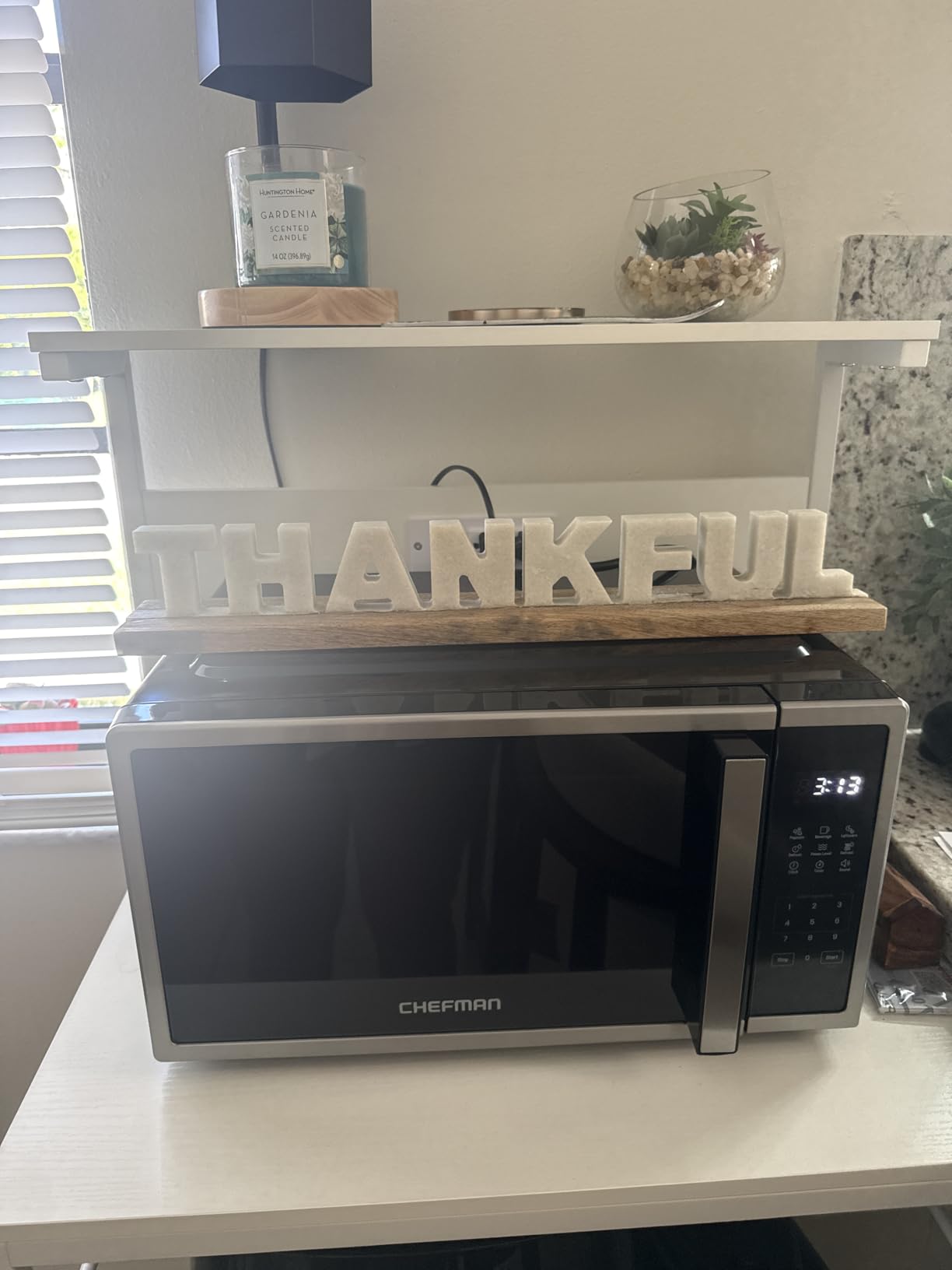 Chefman Compact Countertop Microwave, 0.7 Cu Ft, 700W, Stainless customer photo 2