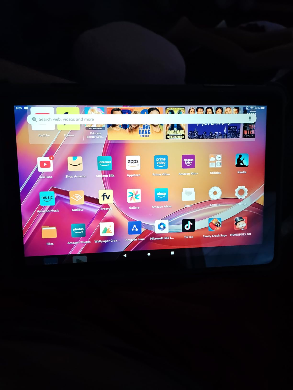 Amazon Fire HD 10 tablet, built for relaxation, 10.1