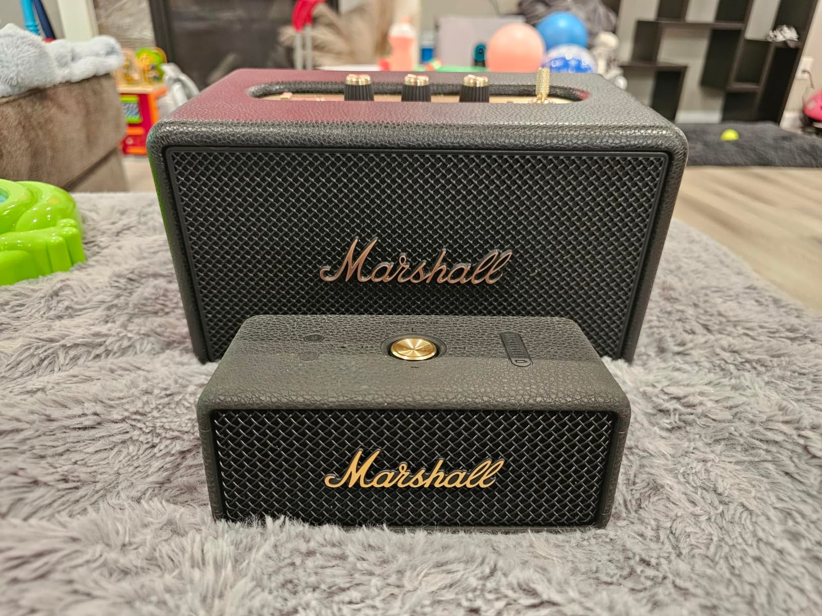 Marshall Emberton III Portable Bluetooth Waterproof Speaker - Black/Silver customer photo 2