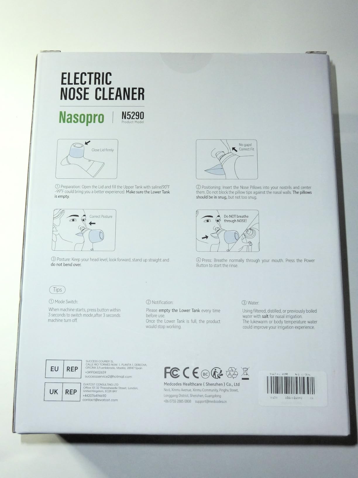 Nasal Irrigation System Dual Powered Nasal Rinse and Wash customer photo 1