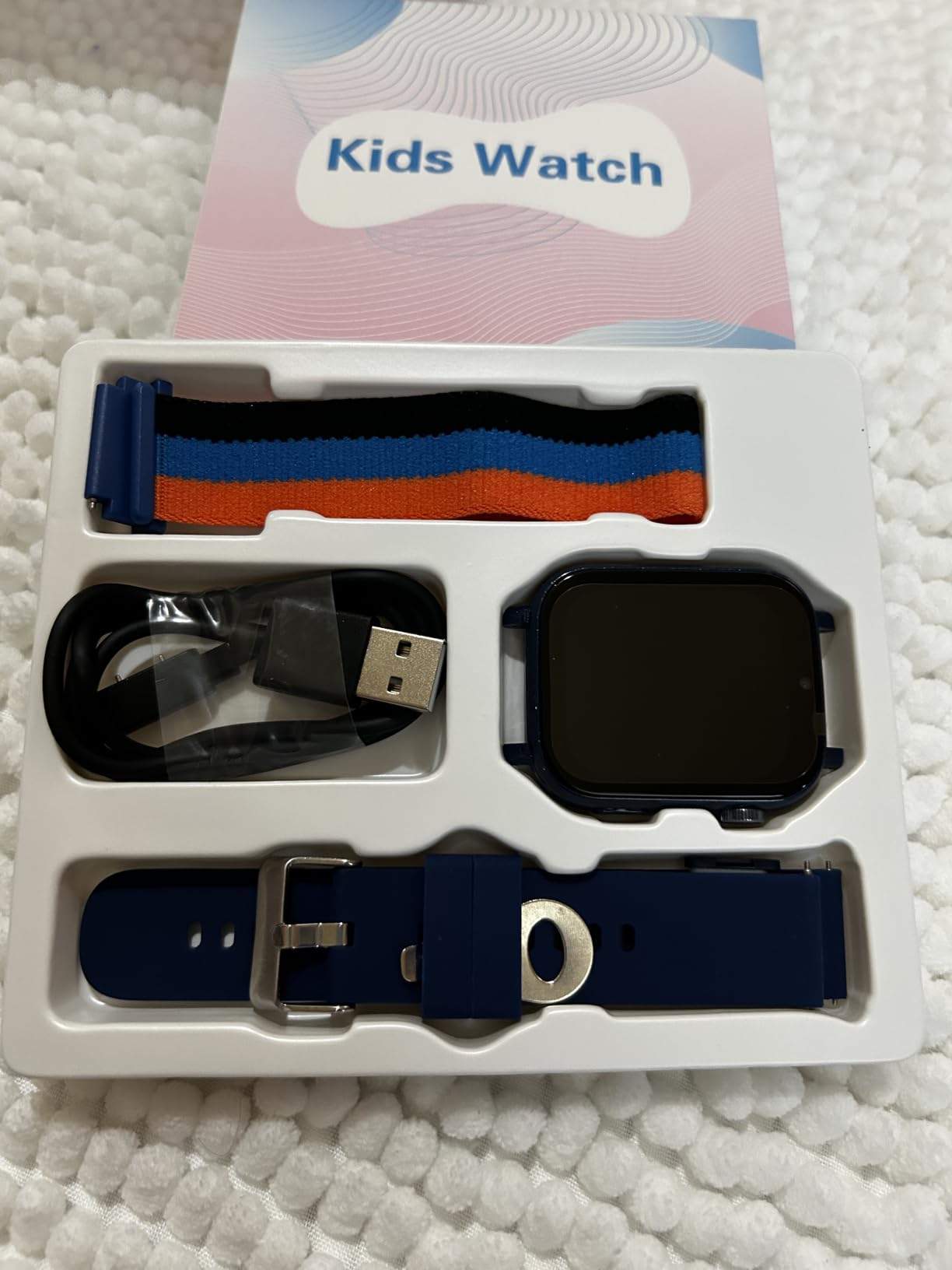 4G Kids Smart Watch for Boys Girls with GPS Tracker, SOS, Two Way Call Video Calling Voice Chat,School Mode, Alarm Clock,Safe Zones,Pedometer,Stopwatch,Games Children Smartwatch for 4-12 (4G Blac) customer photo 1