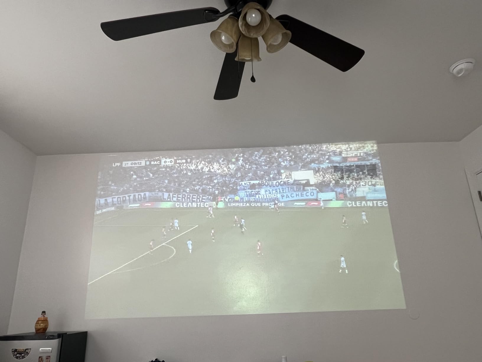 [5000 ANSI & 70W Dolby Audio] 4K Projector with WiFi and Bluetooth,TOF Real-Time Auto Focus Overhead Projector, AuKing Outdoor Movie Home Proyector with Omni-Adjustable Stand(silver grey) customer photo 2