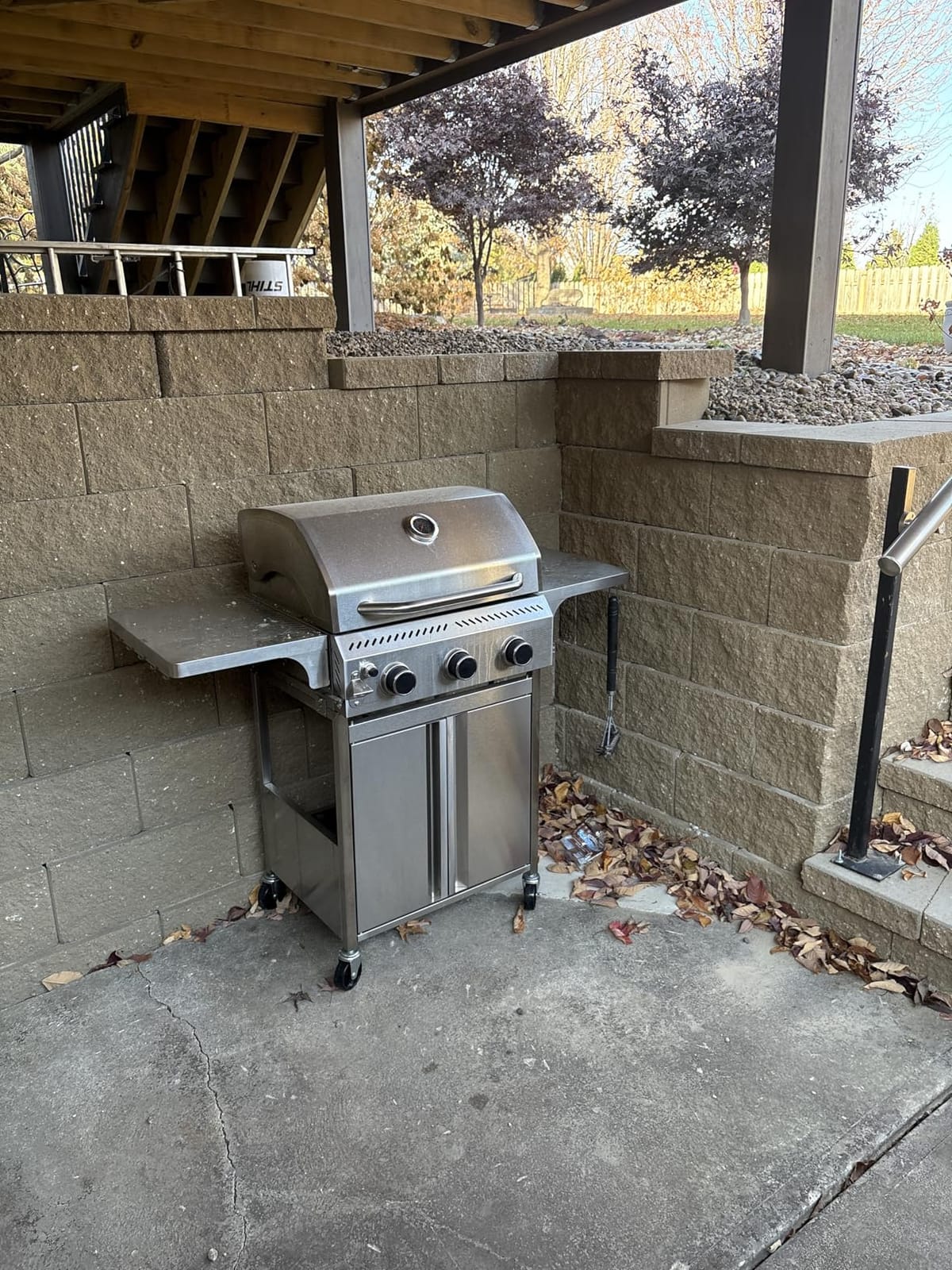 Electactic Stainless Steel 4-Burner Gas Grill with Side Burner – 42000BTU Propane BBQ Grill with Thermometer, Heavy-Duty Grill for Outdoor Patio and Backyard Cooking customer photo 1