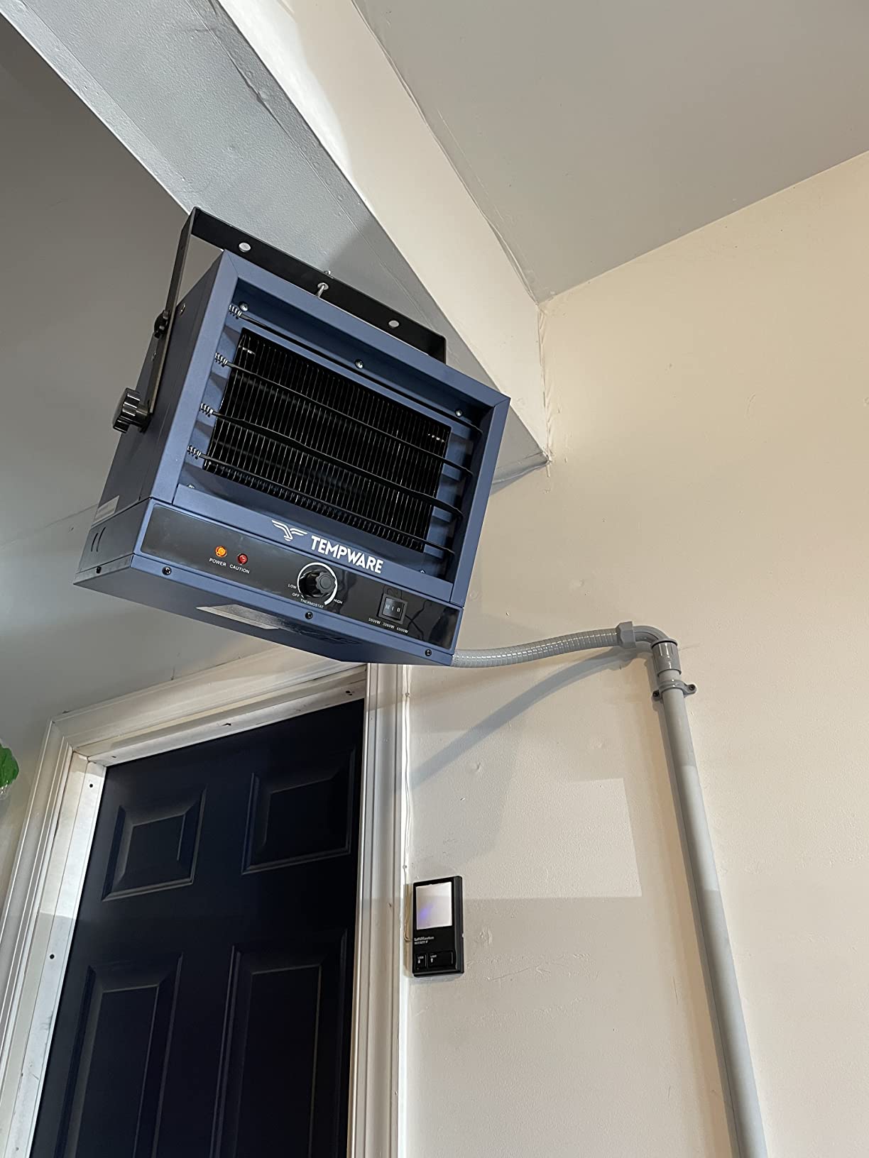 TEMPWARE 7500W Electric Garage Heater, 240V Hardwired Heater, 2026 Upgraded customer photo 2