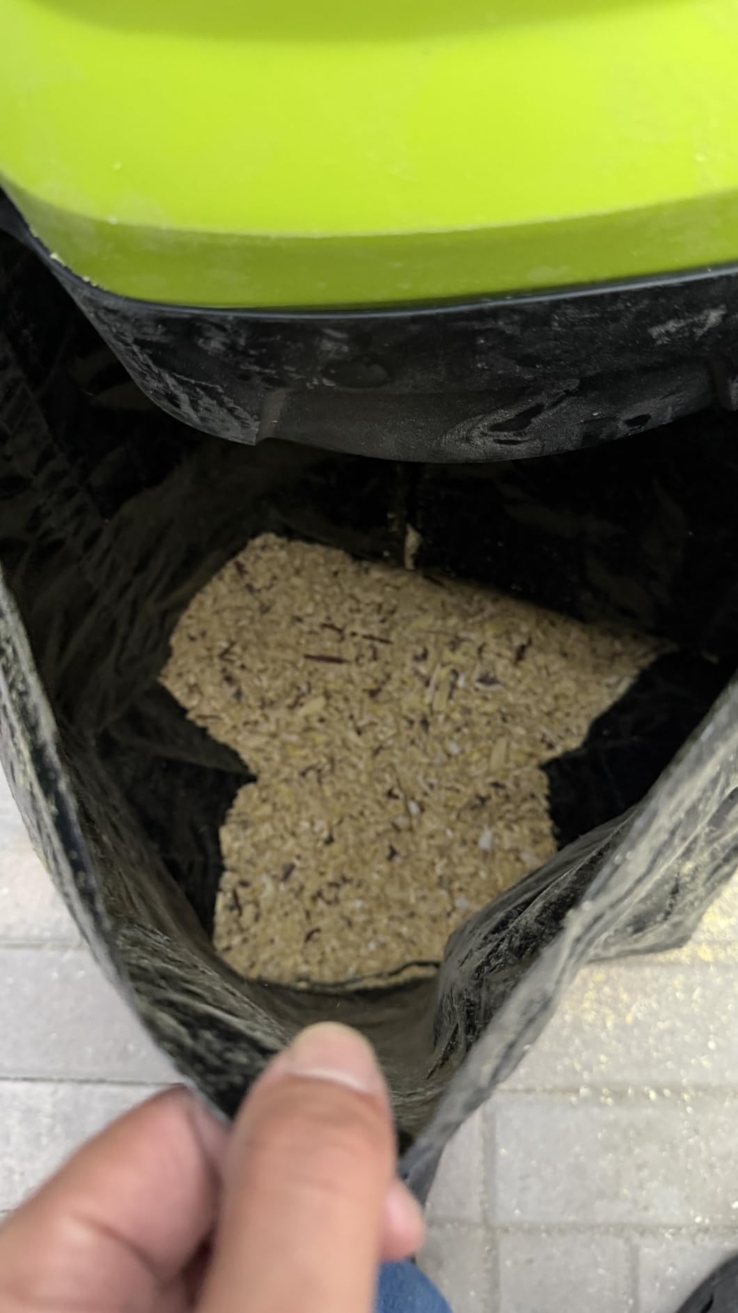 Yeryork 15-Amp Wood Chipper, 21:1 Reduction Electric Wood Chipper & Shredder, 1.8