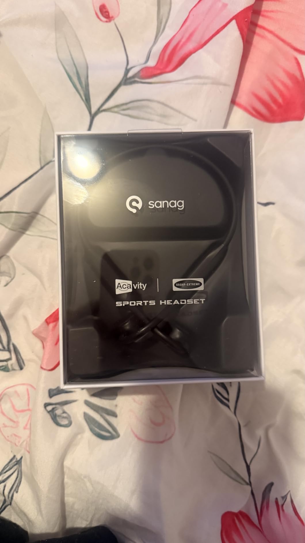 Sanag Swimming Bone Conduction Headphones Earbuds IPX8 Waterproof Underwater 8H Playtime Wireless Bluetooth Earphones with 32GB MP3 for Running Cycling Sport, Black customer photo 2