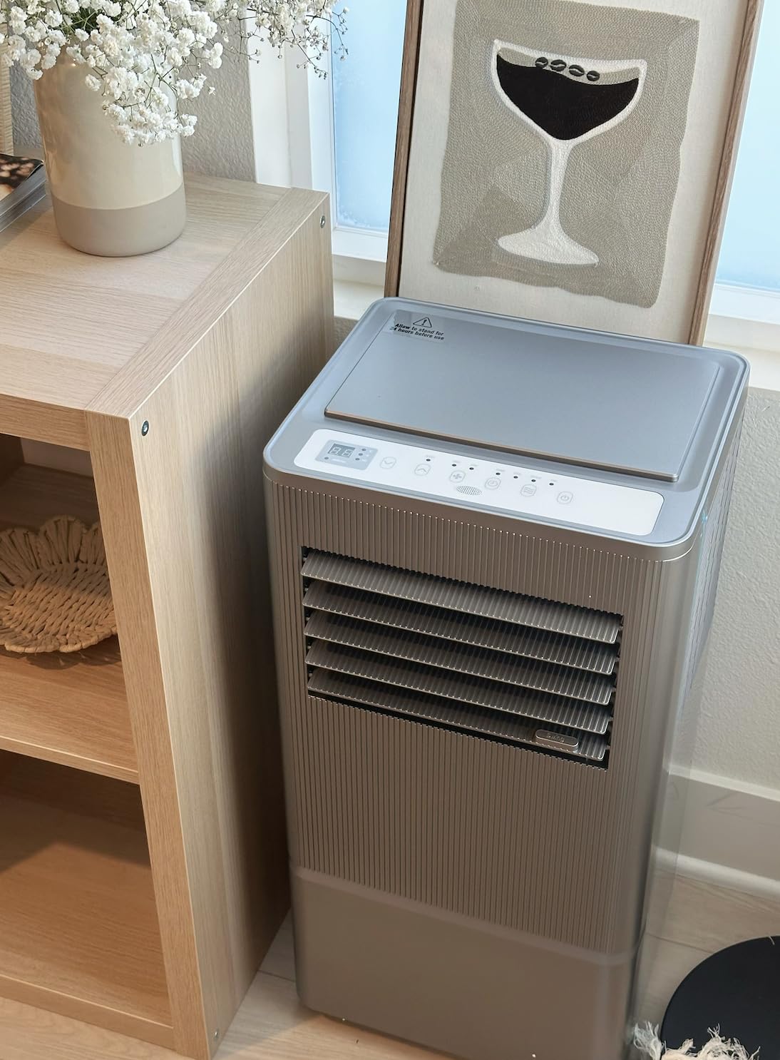 Air Choice 10000 BTU Portable Air Conditioners, Air Conditioner Portable for Room Up to 450 Sq.Ft, Remote Control, Sleep Mode, 24H Timer, Dehumidifier & Fan, Portable AC Unit for Bedroom Apartment customer photo 1