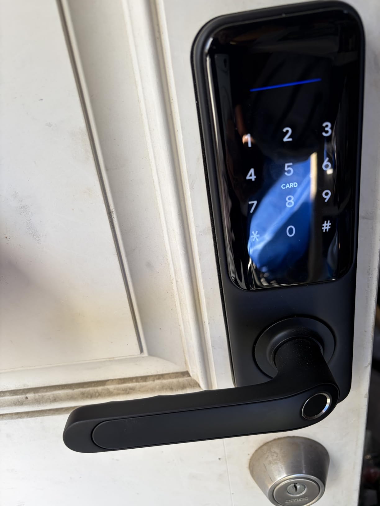 WiFi Video Smart Keypad Door Lock with Camera and Doorbell, Keyless Entry customer photo 1