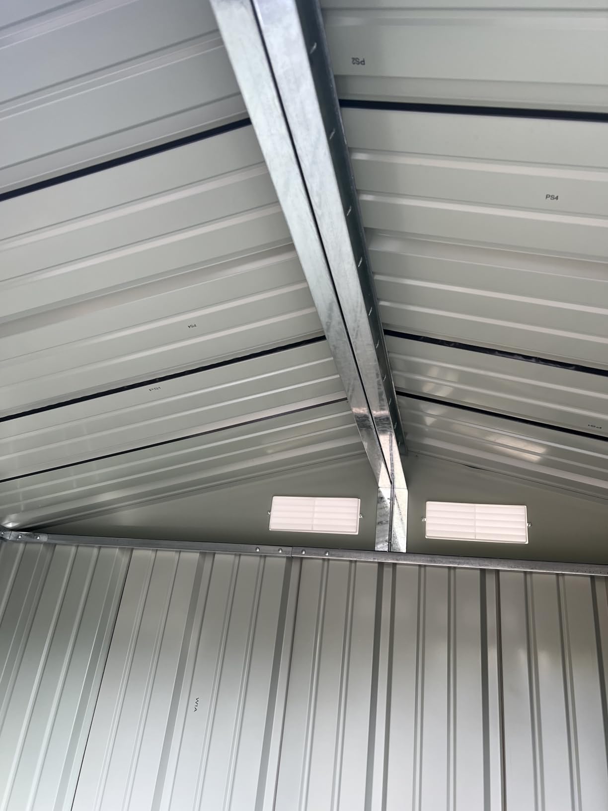 Aoxun 14x12 FT Outdoor Storage Shed with Lockable Double Doors, Brown customer photo 1