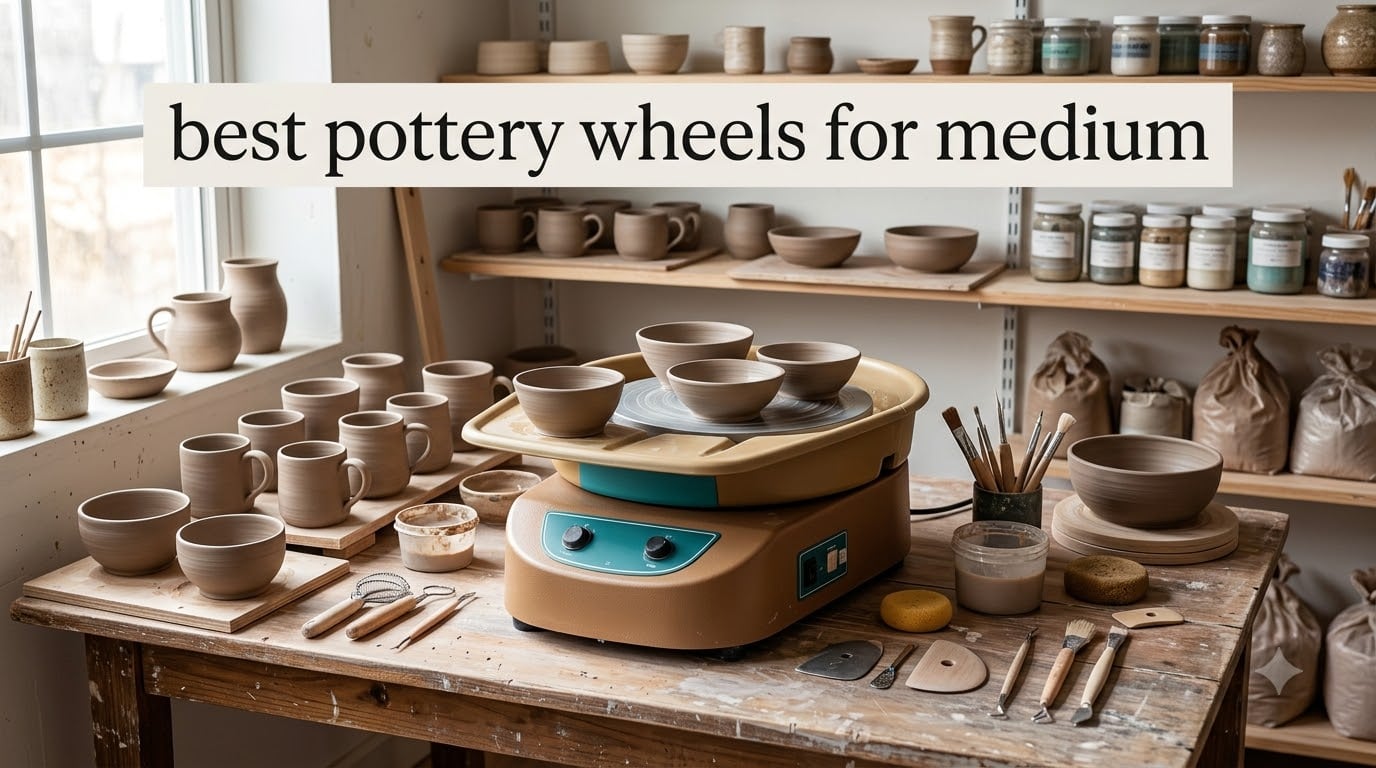 best pottery wheels for medium