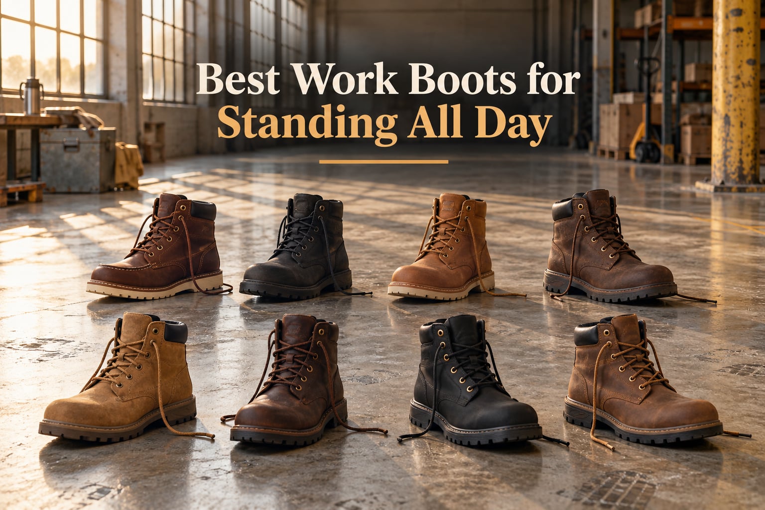 Best Work Boots for Standing All Day