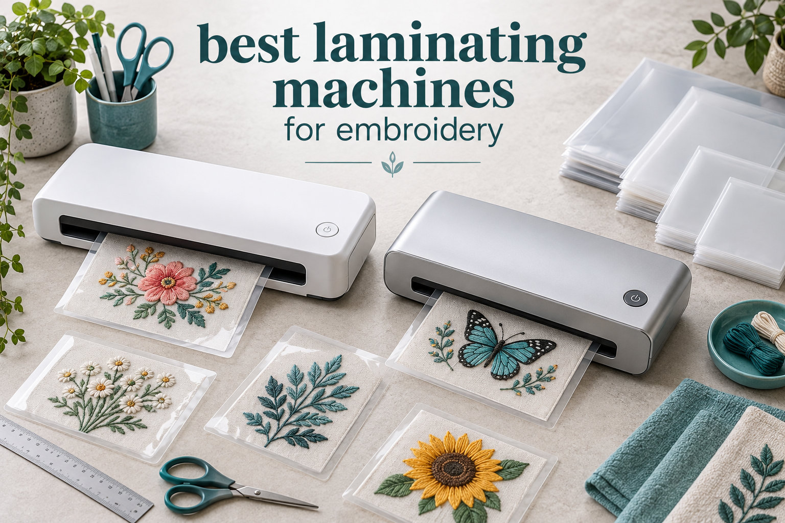 best laminating machines for embroidery