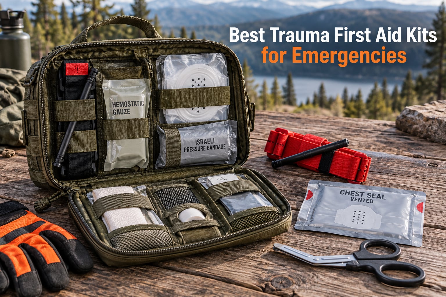 Best Trauma First Aid Kits for Emergencies
