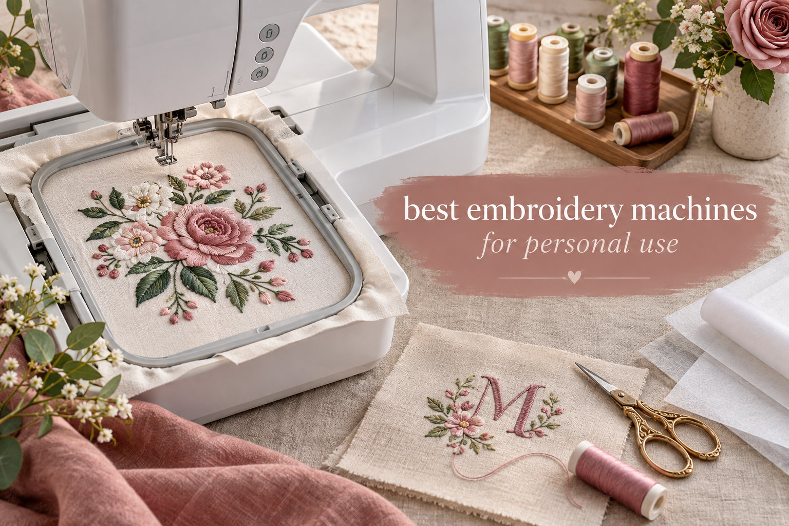 best embroidery machines for personal use