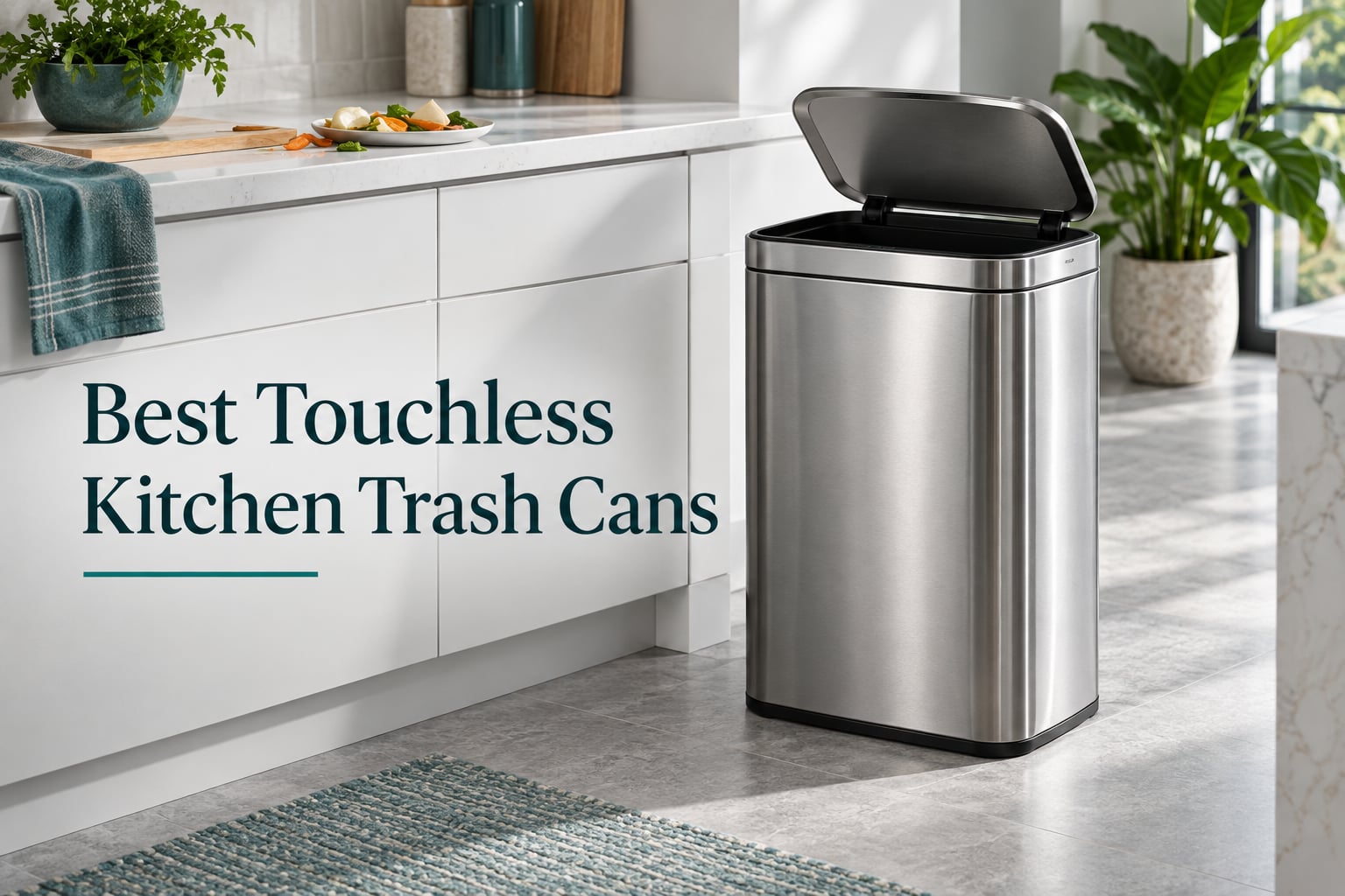Best Touchless Kitchen Trash Cans