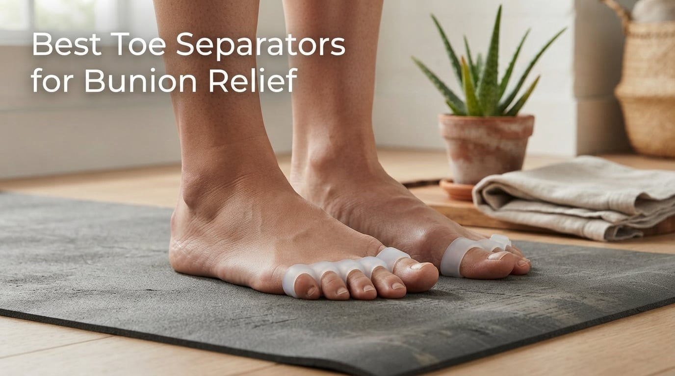 Best Toe Separators for Bunion Relief