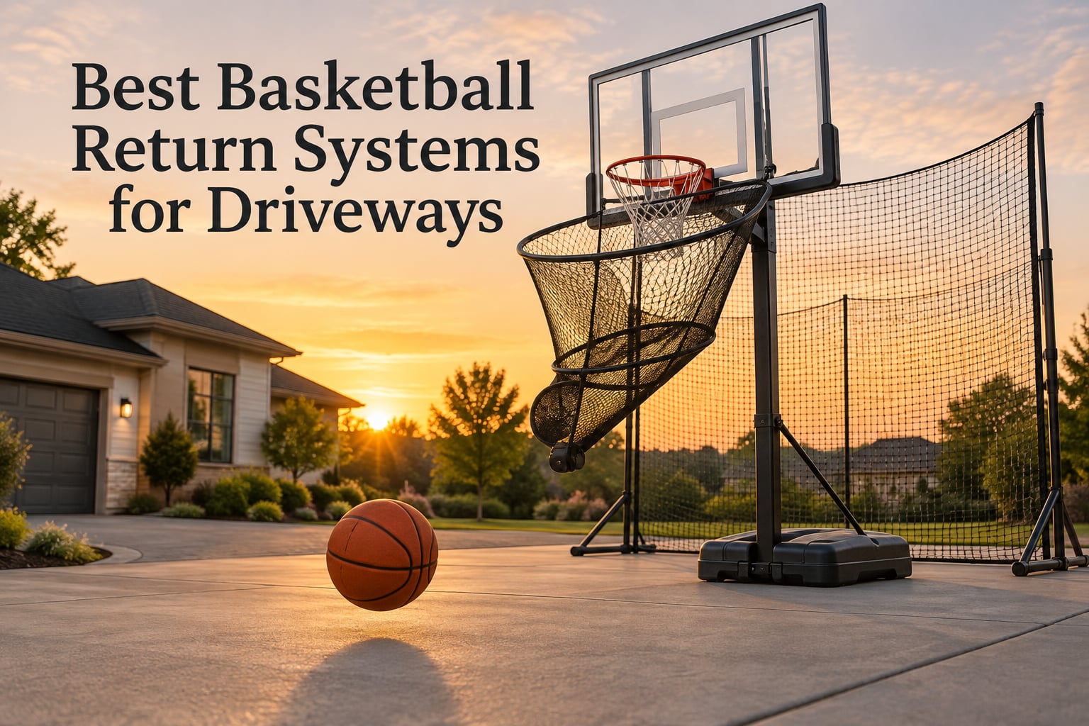 Best Basketball Return Systems for Driveways