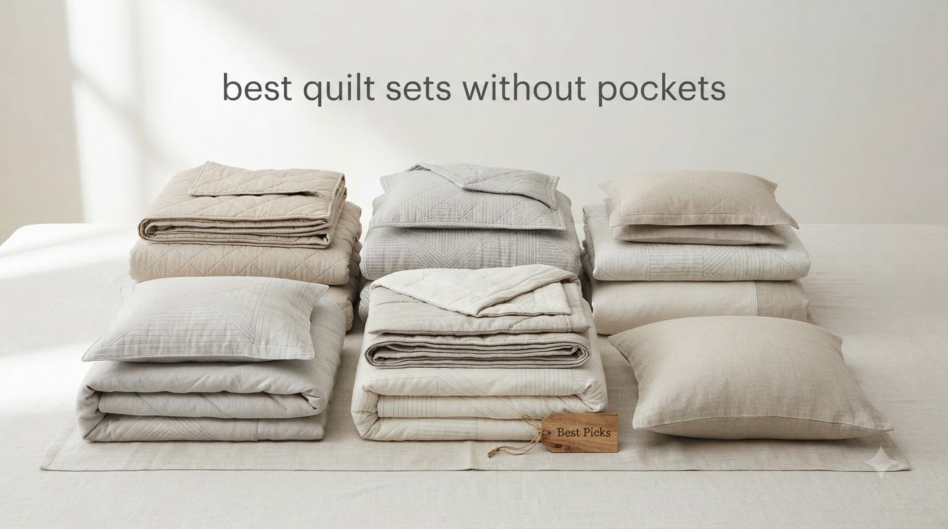 best quilt sets without pockets