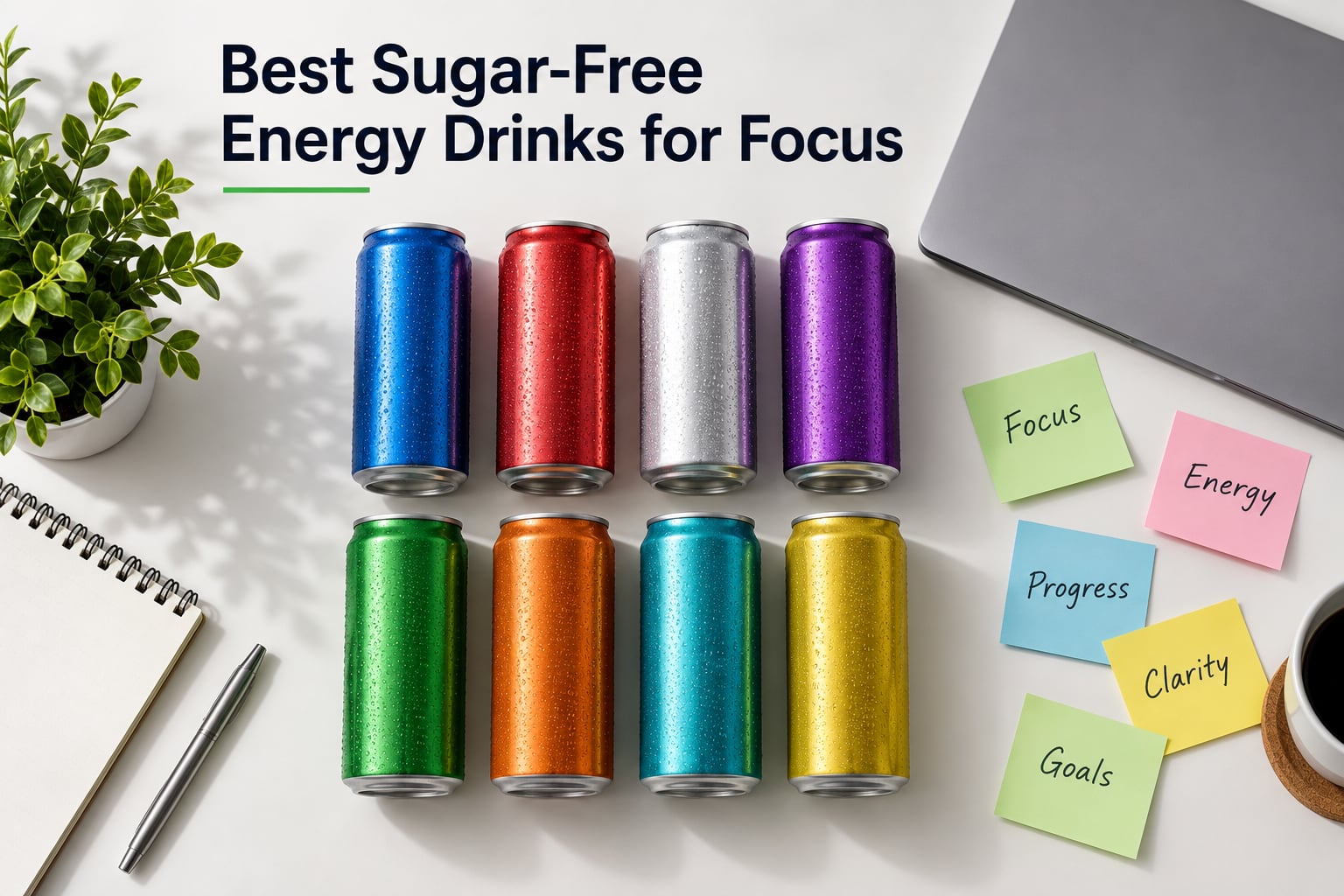 Best Sugar-Free Energy Drinks for Focus