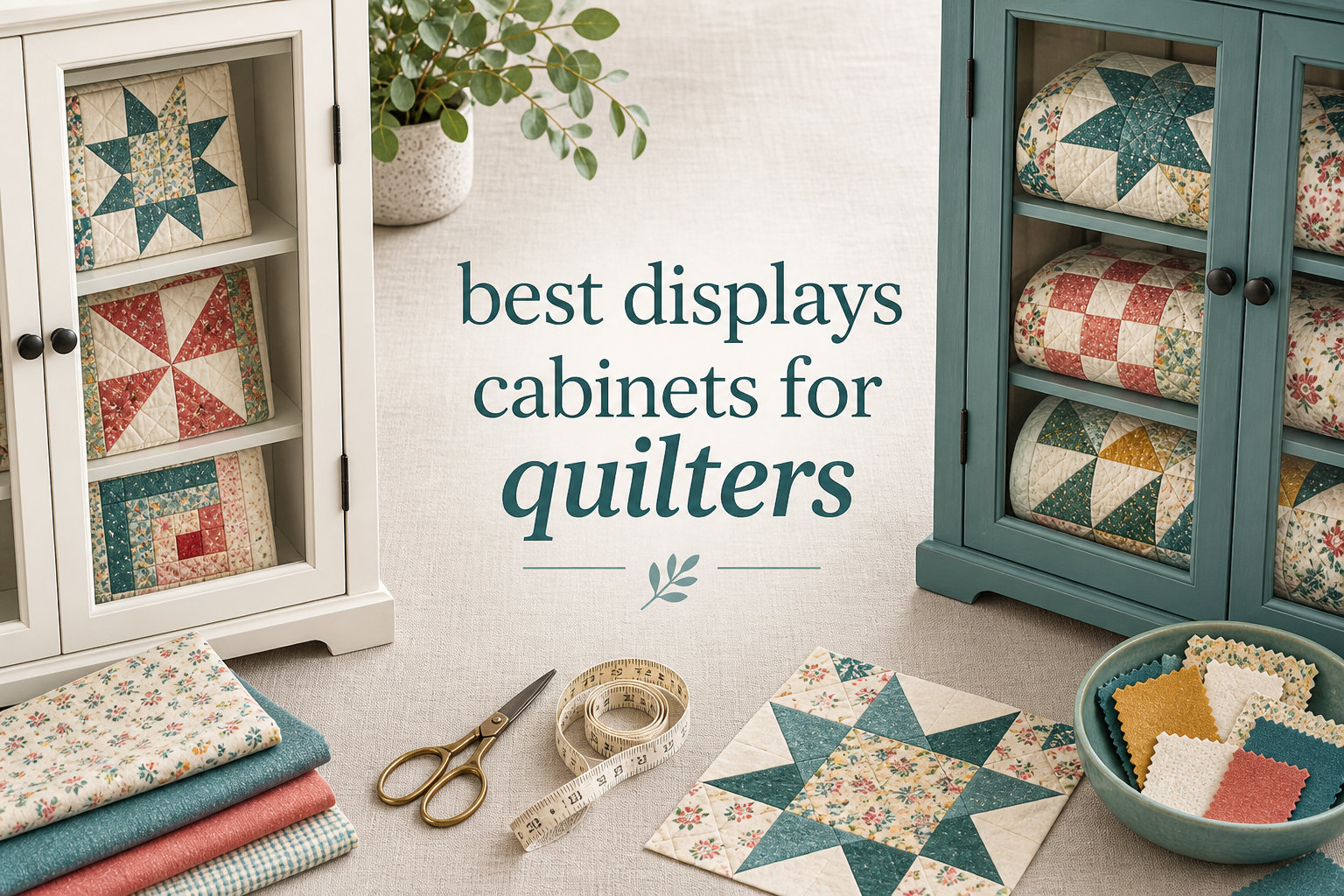 best displays cabinets for quilters