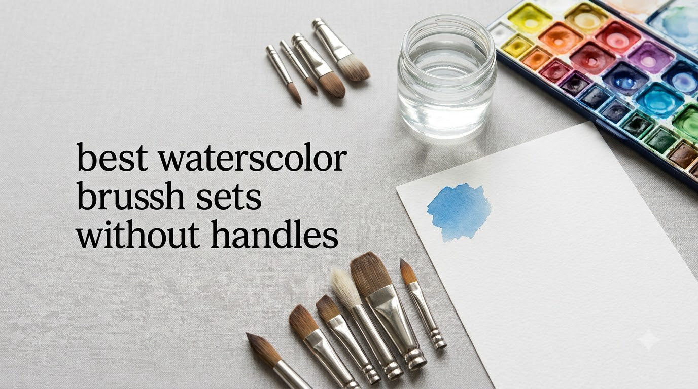 best watercolor brush sets without handles