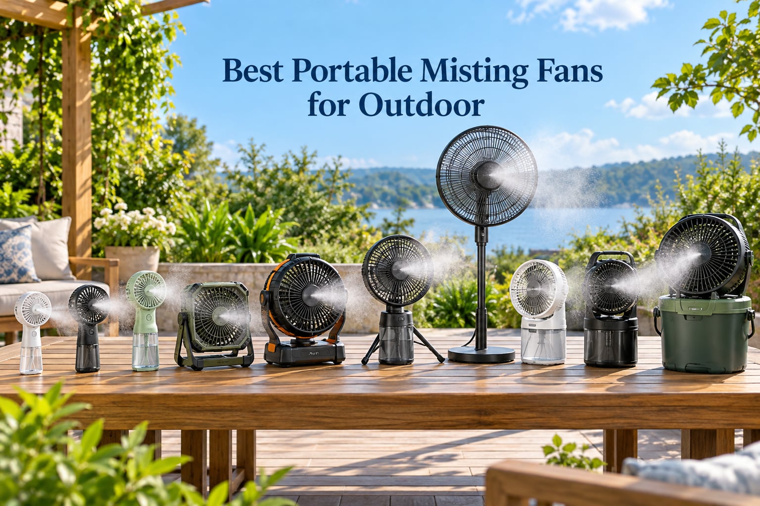 Best Portable Misting Fans for Outdoor