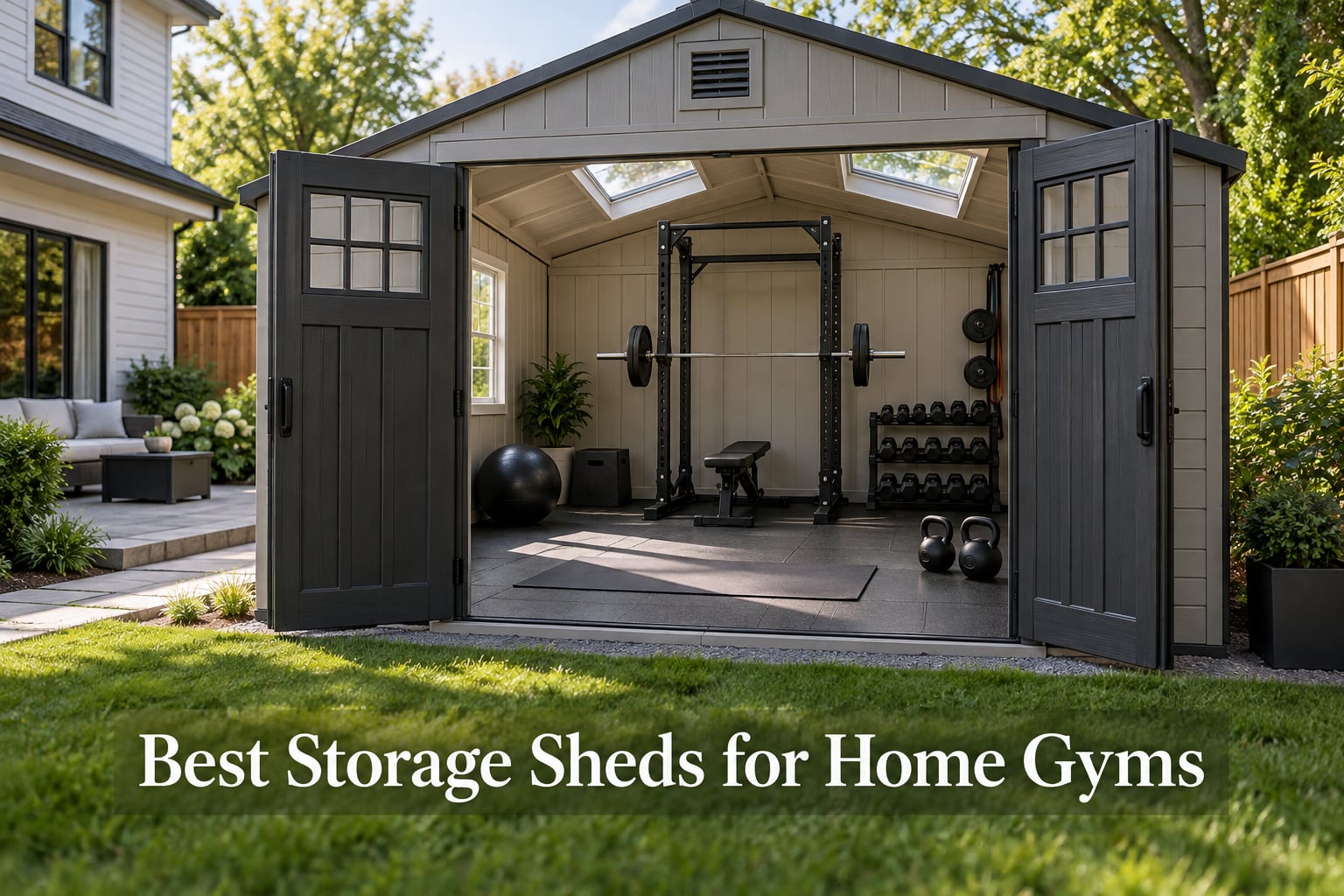 Best Storage Sheds for Home Gyms