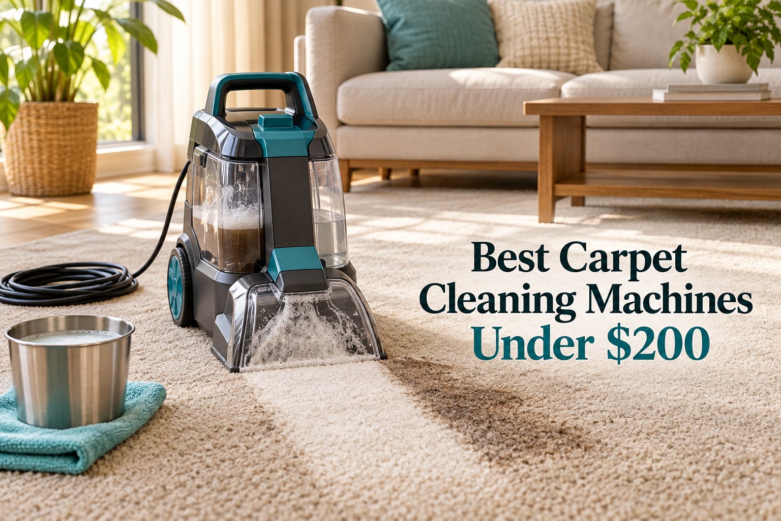 Best Carpet Cleaning Machines Under $200