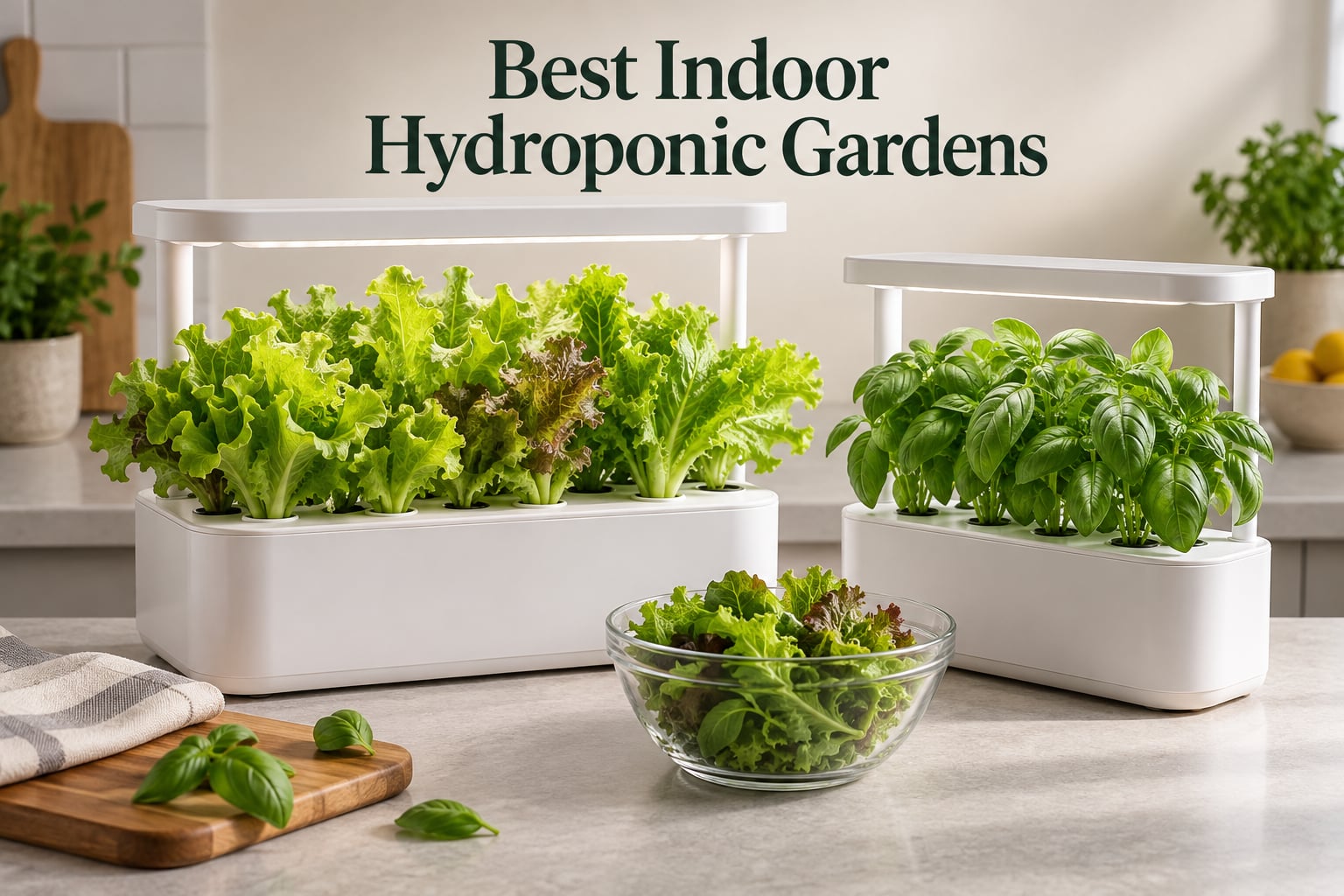 Best Indoor Hydroponic Gardens