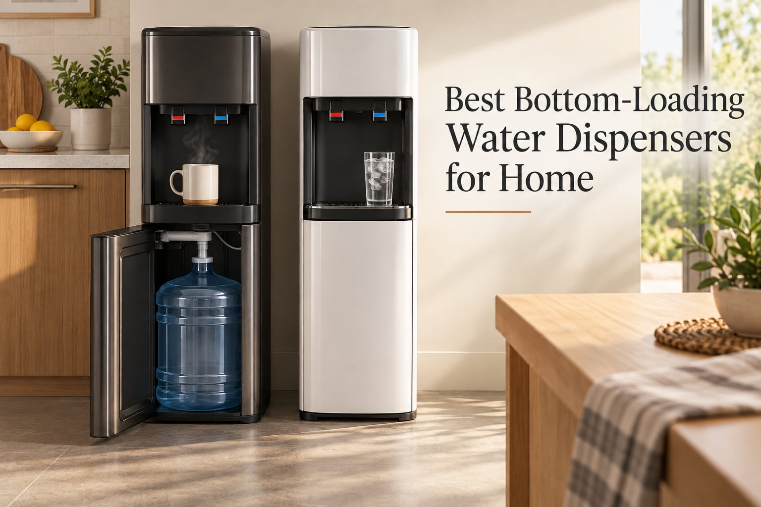 Best Bottom-Loading Water Dispensers for Home