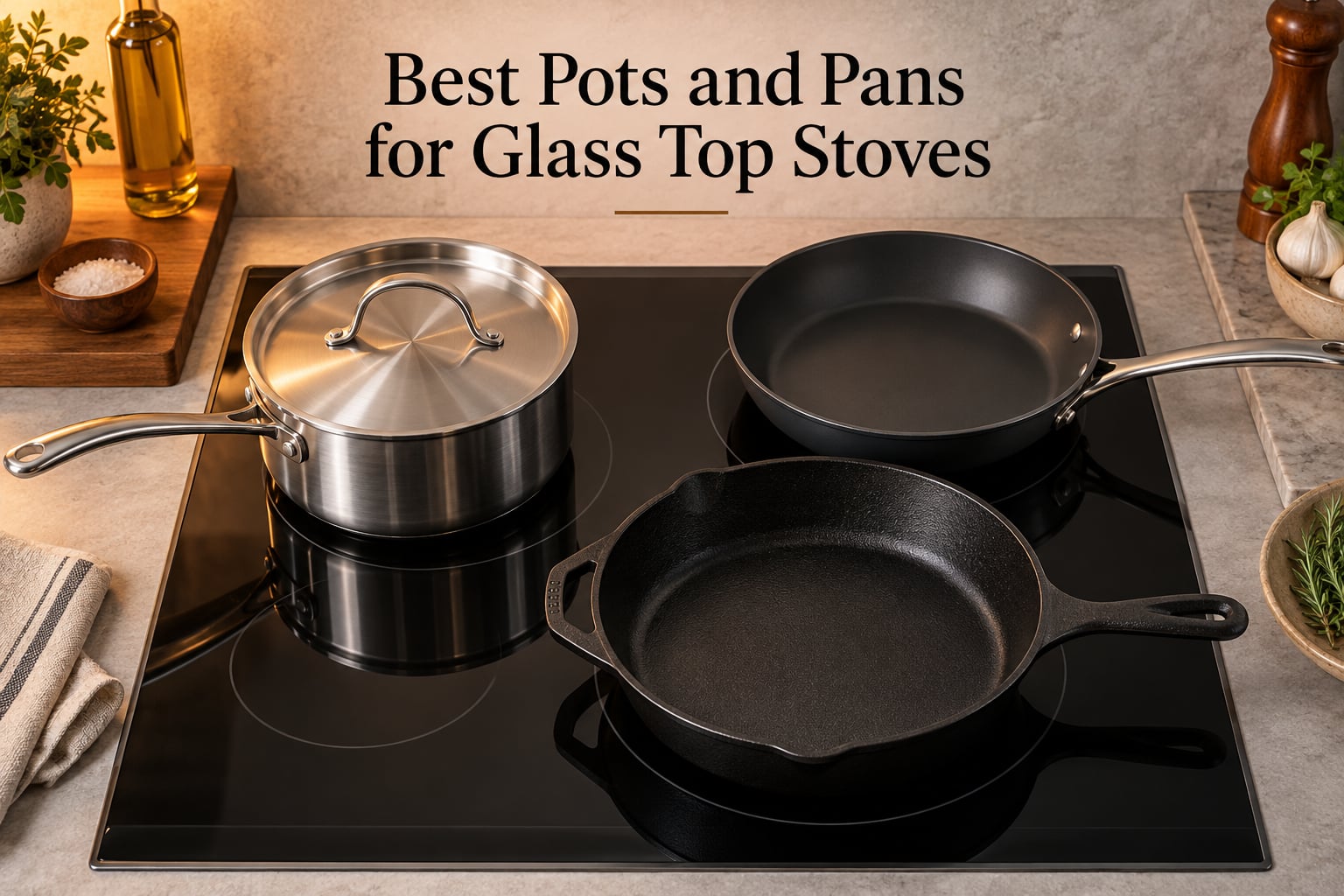 Best Pots and Pans for Glass Top Stoves