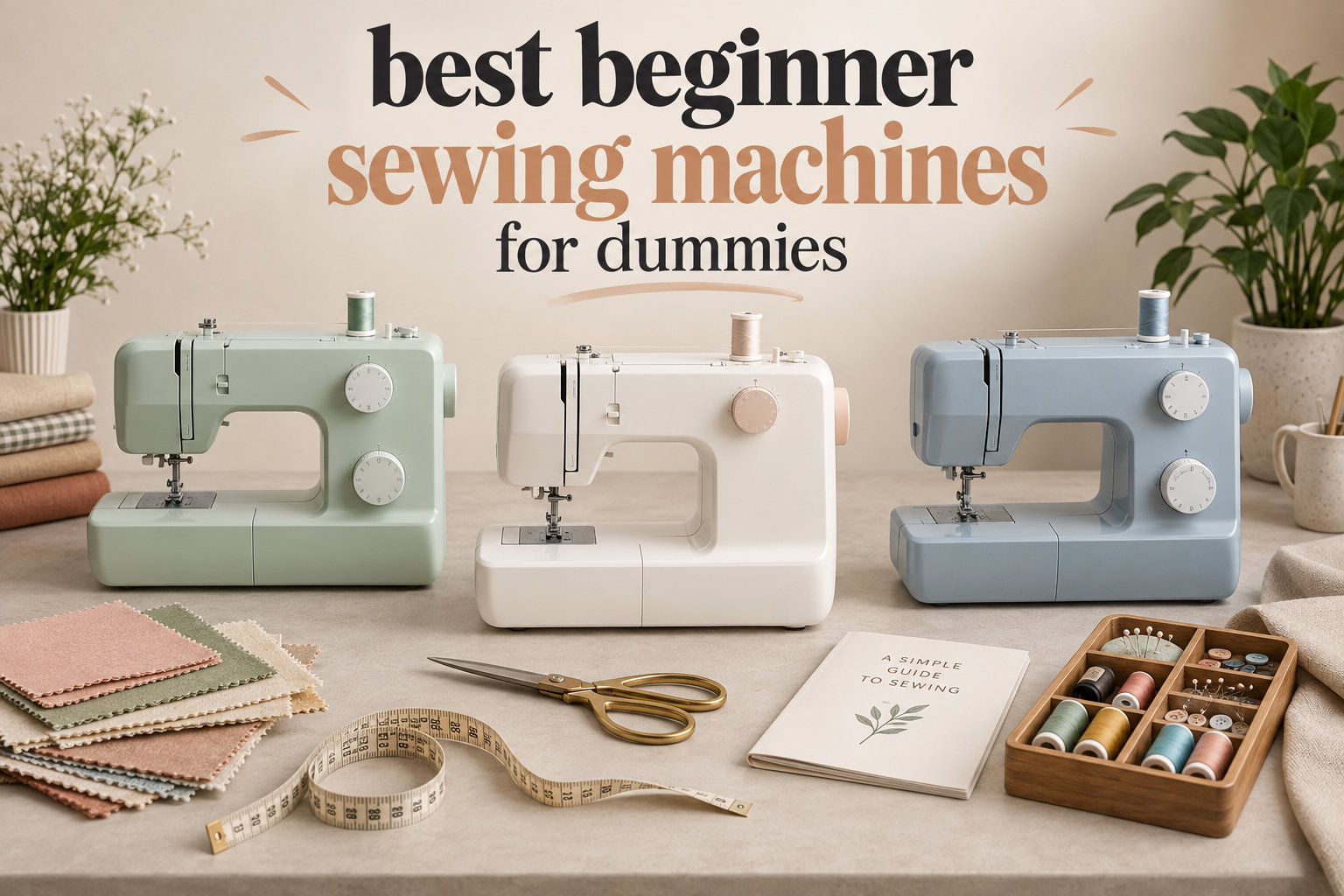 best beginner sewing machines for dummies