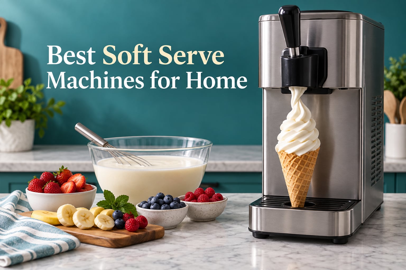 Best Soft Serve Machines for Home