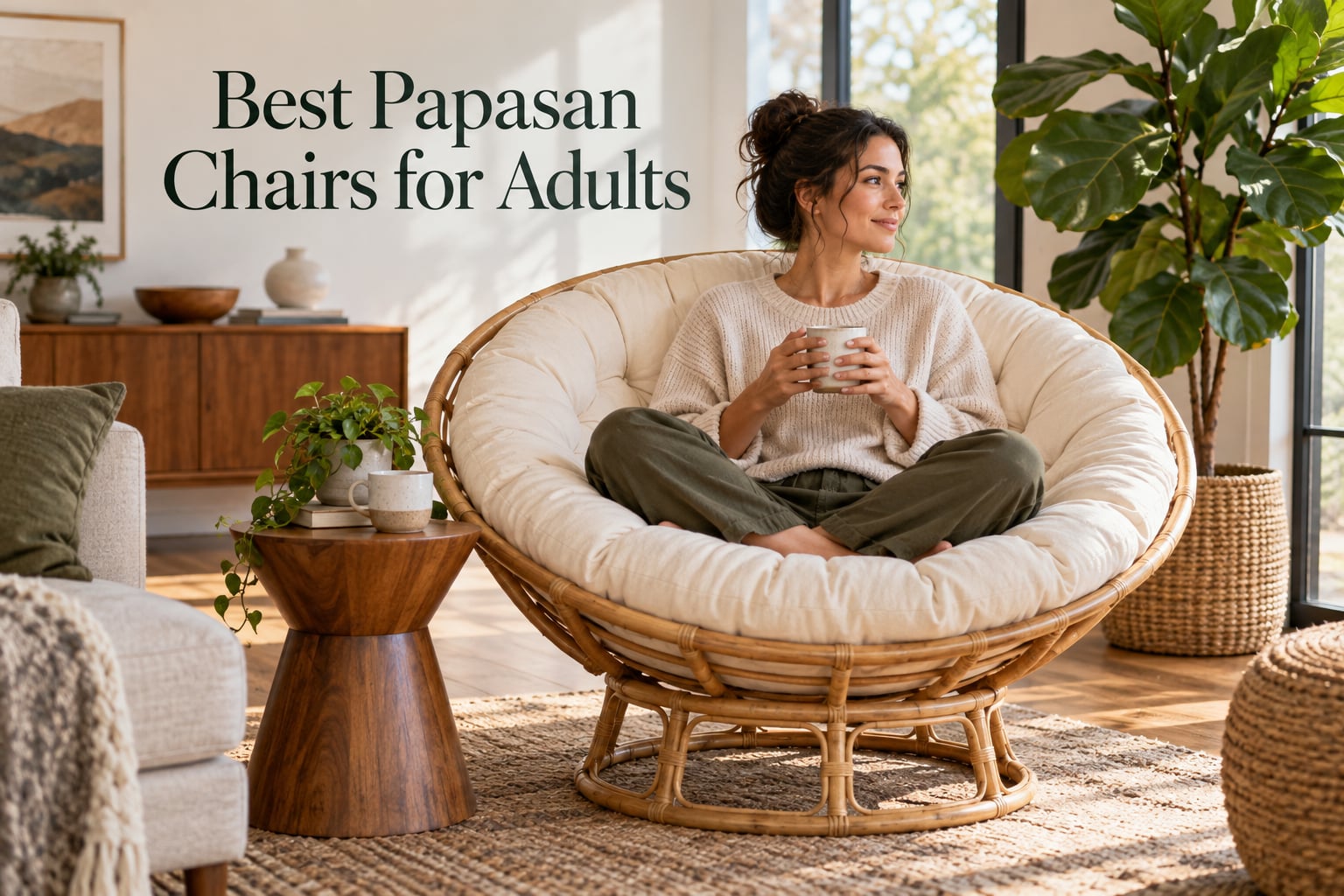 Best Papasan Chairs for Adults