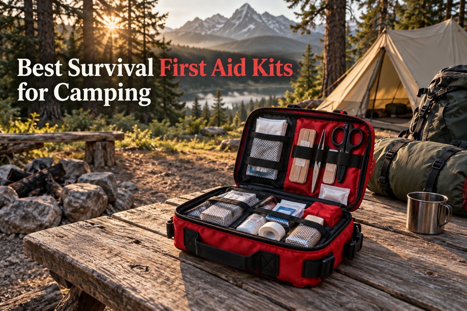 Best Survival First Aid Kits for Camping