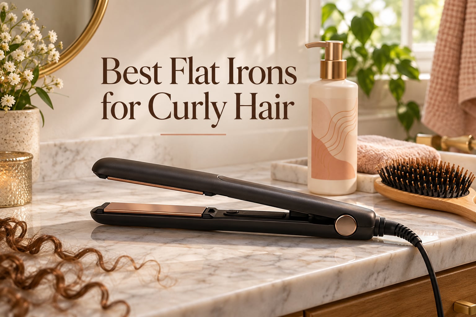 Best Flat Irons for Curly Hair