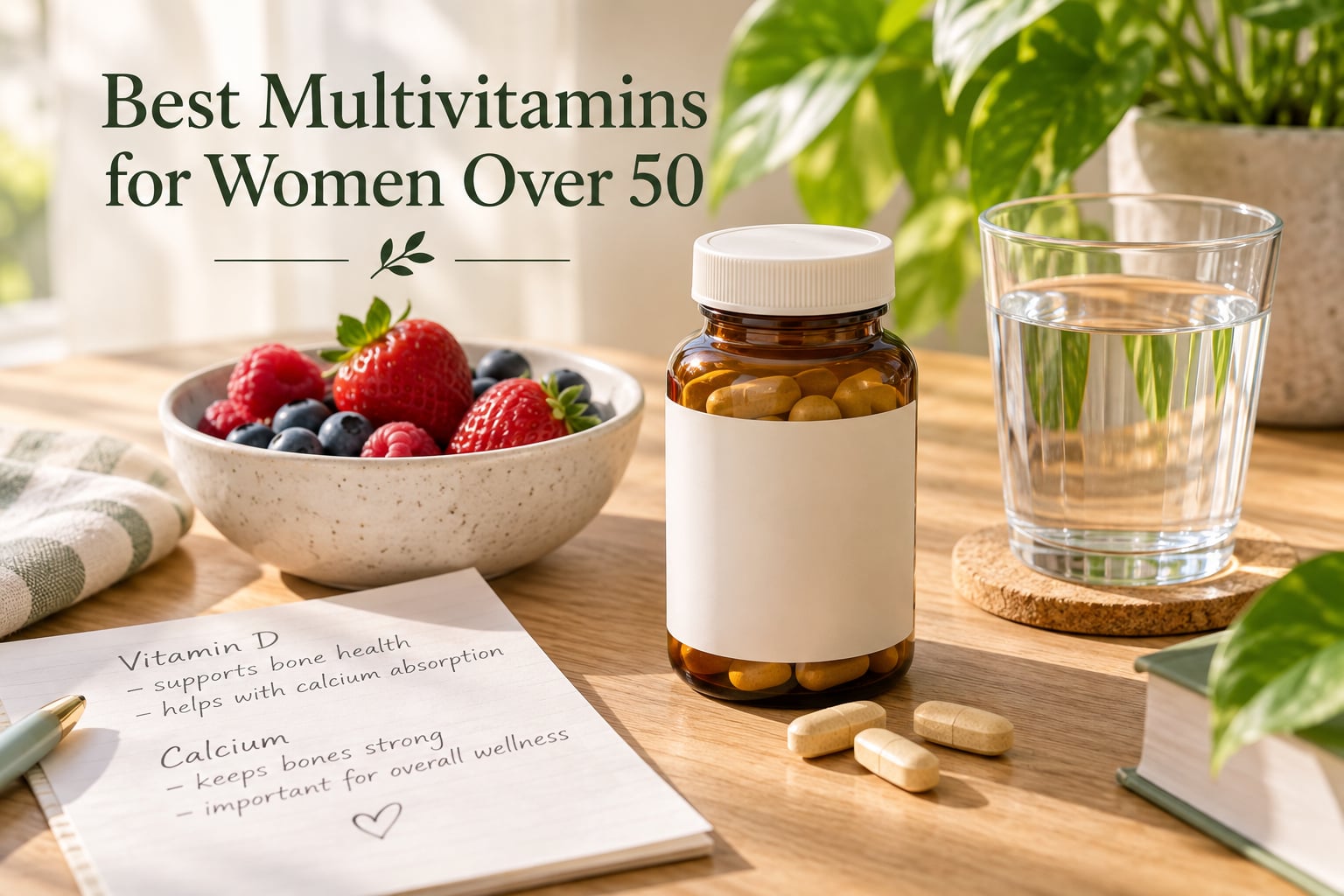 Best Multivitamins for Women Over 50